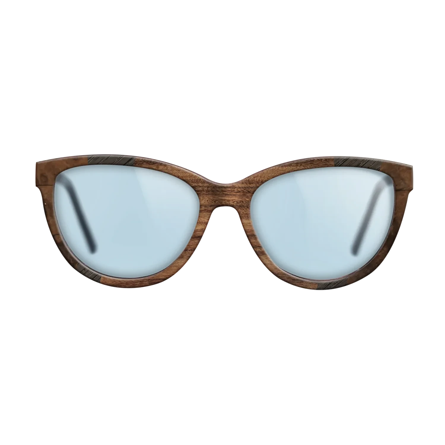 Santos Rosewood Dark,Walnut Burl,Fumed Oak,Walnut Claro Light: Fractal - The Maiden - Cat - 1106 - SIRIS wood optic