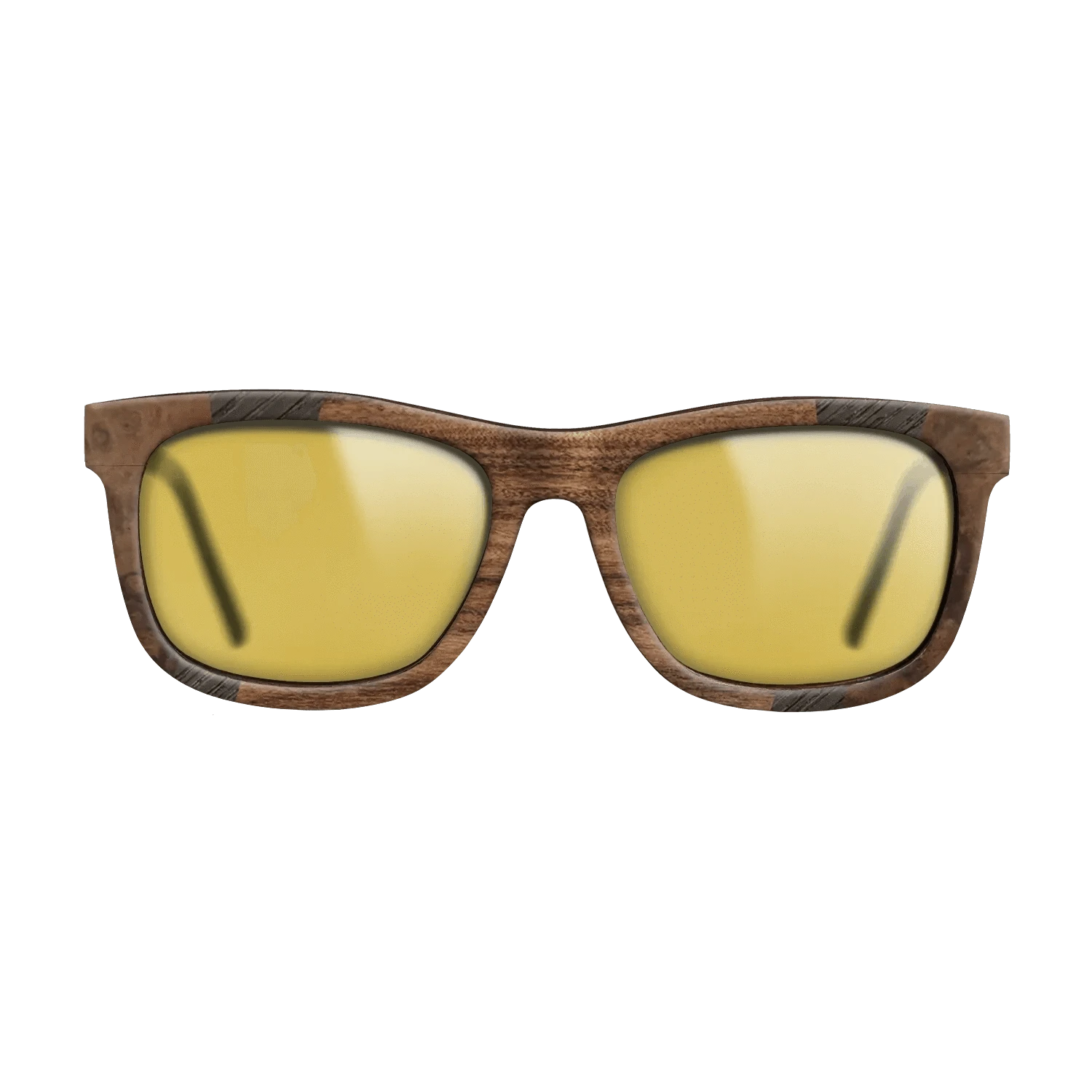 Santos Rosewood Dark,Walnut Burl,Fumed Oak,Walnut Claro Light: Fractal - The Hero - Square - 1106 - SIRIS wood optic