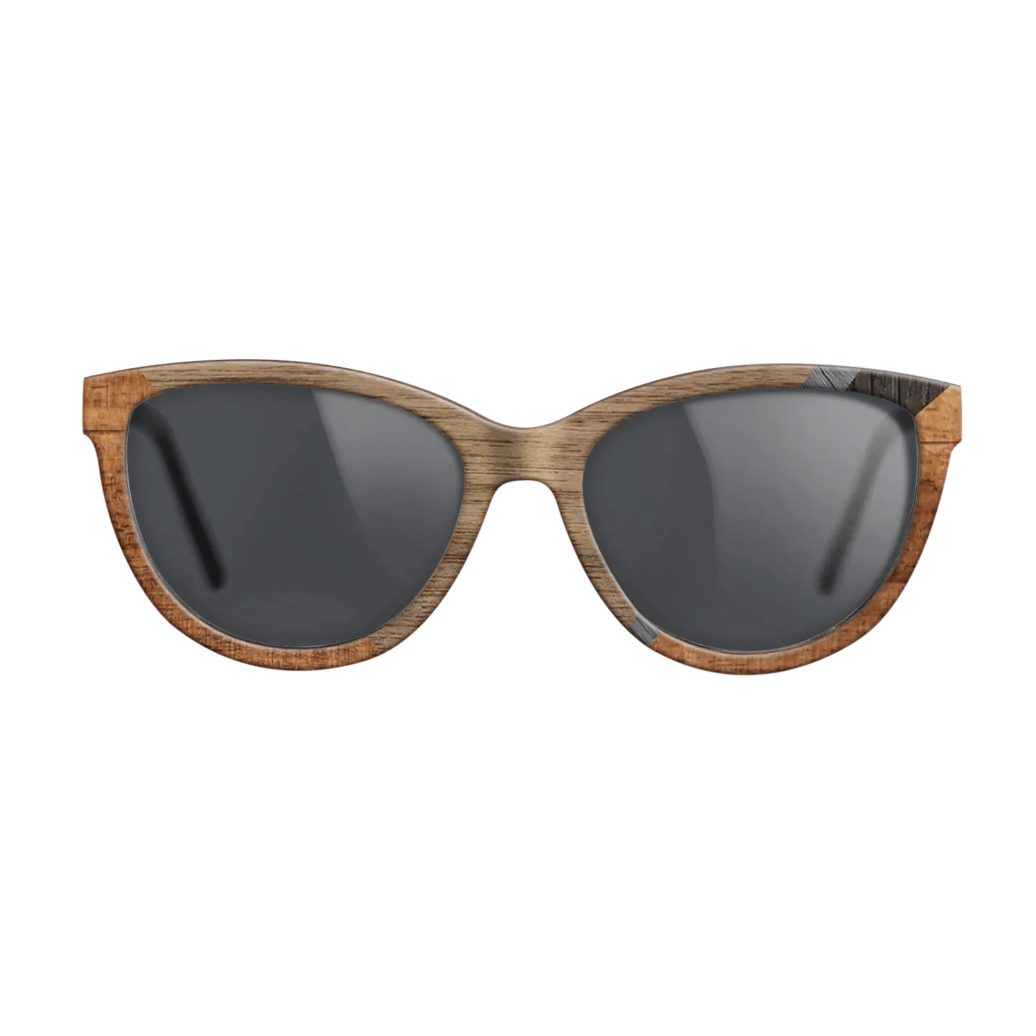 Walnut: Straight Grain,Koa,Fumed Oak,Poplar Dyed: Grey: Geometric - The Maiden - Cat - 1264 - SIRIS wood optic