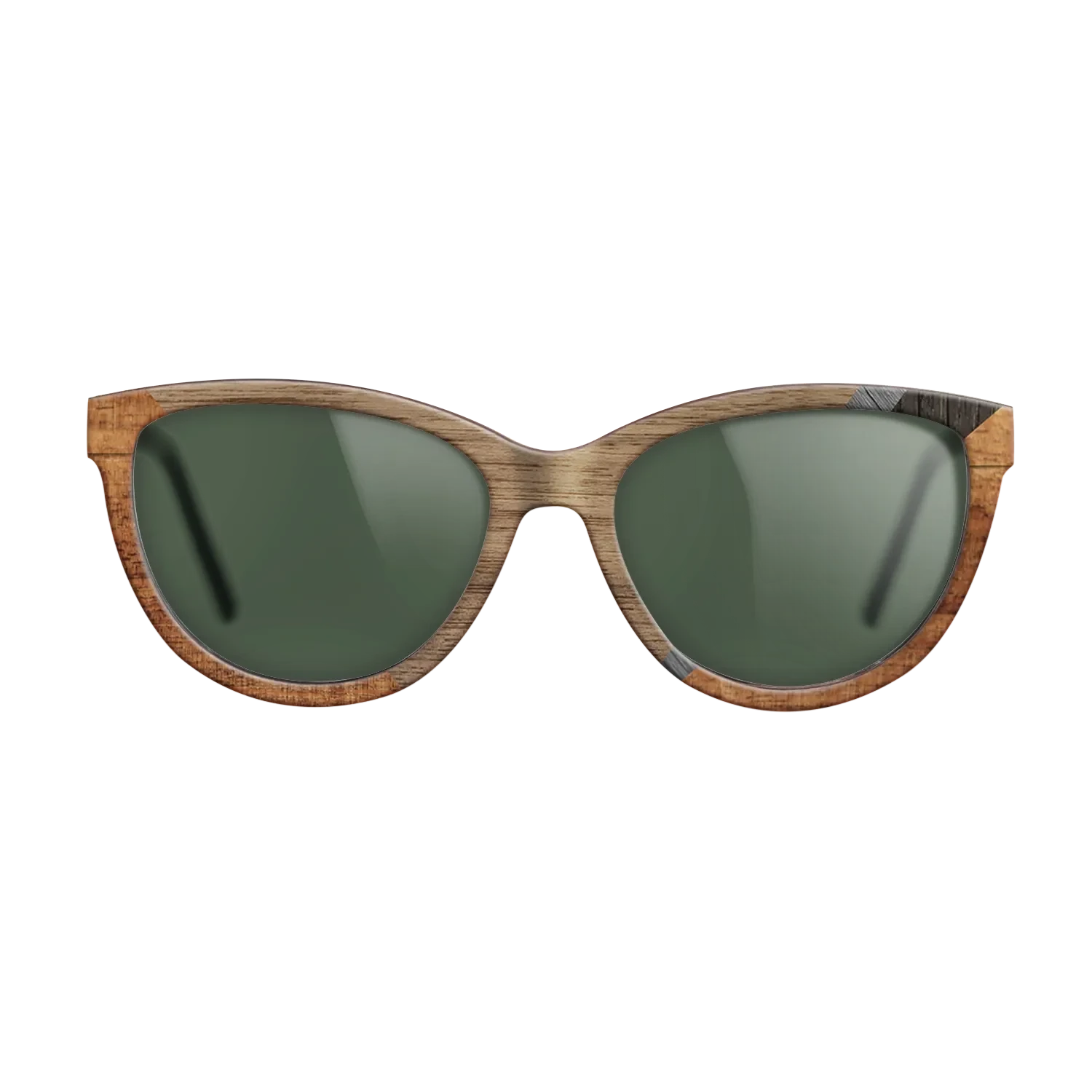Walnut: Straight Grain,Koa,Fumed Oak,Poplar Dyed: Grey: Geometric - The Maiden - Cat - 1264 - SIRIS wood optic