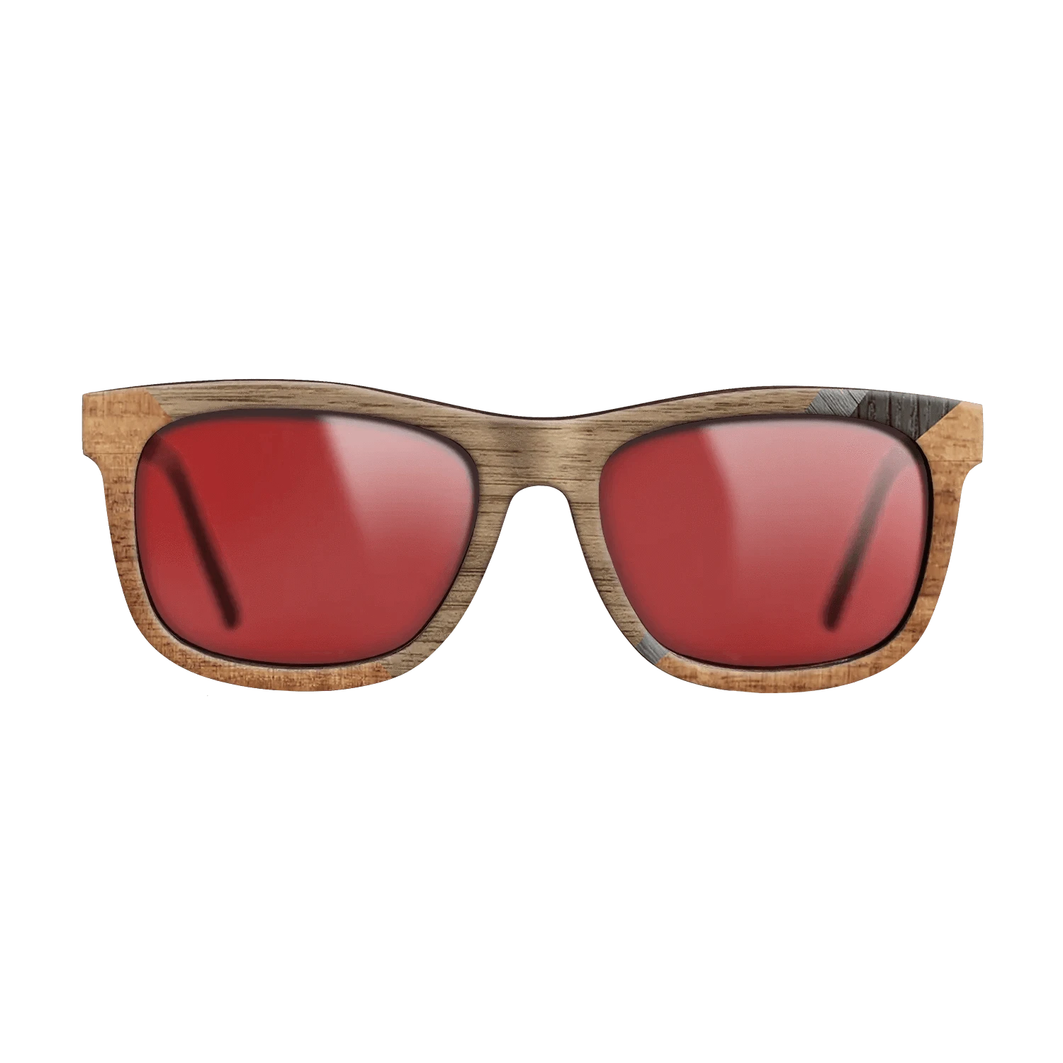 Walnut: Straight Grain,Koa,Fumed Oak,Poplar Dyed: Grey: Geometric - The Hero - Square - 1264 - SIRIS wood optic