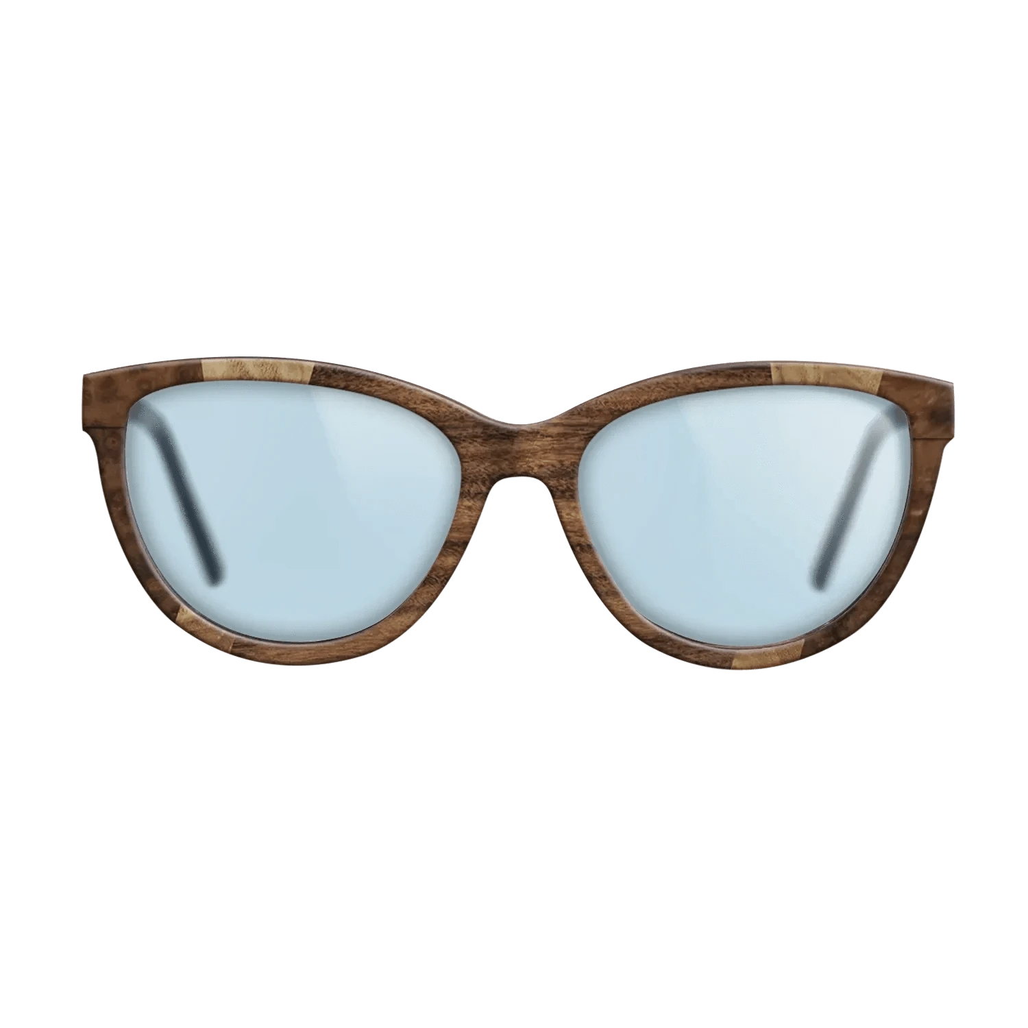 Olive Burl,Walnut Burl,Santos Rosewood Dark,Ziricote Dark Quartered: Fractal - The Maiden - Cat - 1818 - SIRIS wood optic