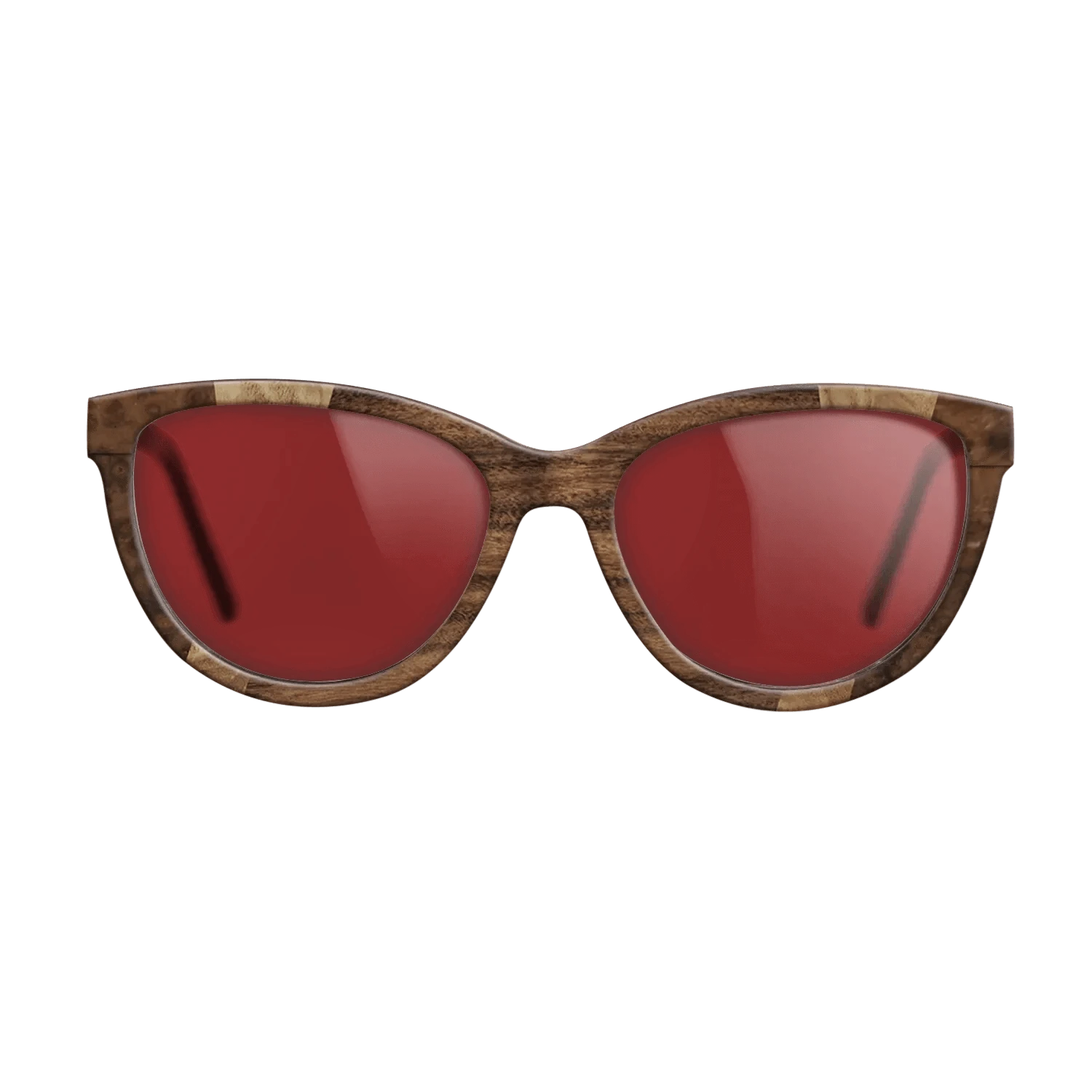 Olive Burl,Walnut Burl,Santos Rosewood Dark,Ziricote Dark Quartered: Fractal - The Maiden - Cat - 1818 - SIRIS wood optic