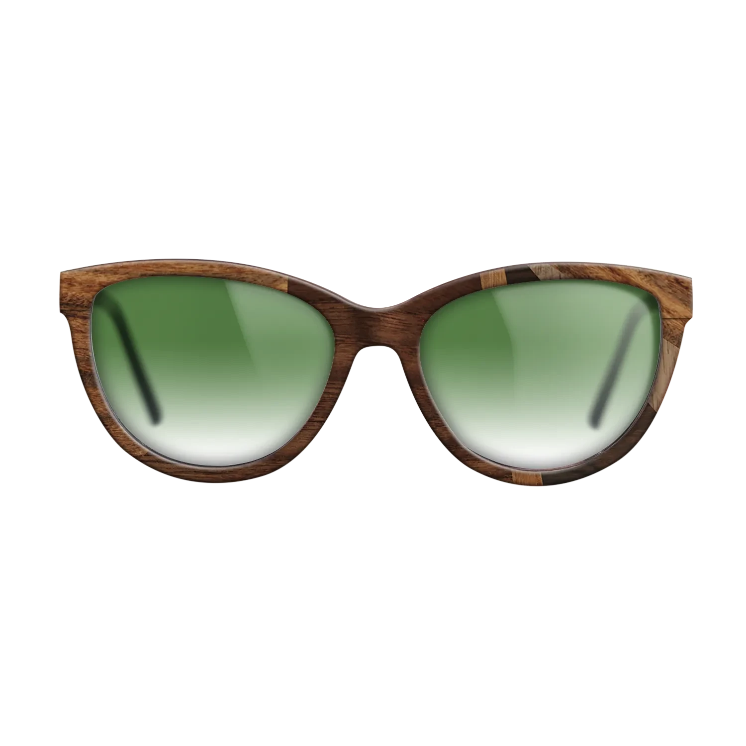 Ziricote Dark Quartered,Santos Rosewood Dark,Walnut: Straight Grain,Walnut Claro Light,Walnut Claro Dark: Fractal - The Maiden - Cat - 1284 - SIRIS wood optic
