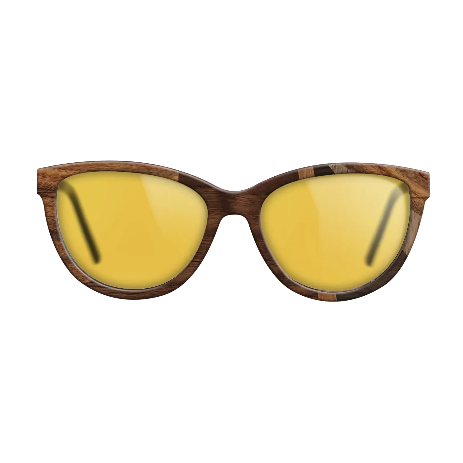 Ziricote Dark Quartered,Santos Rosewood Dark,Walnut: Straight Grain,Walnut Claro Light,Walnut Claro Dark: Fractal - The Maiden - Cat - 1284 - SIRIS wood optic