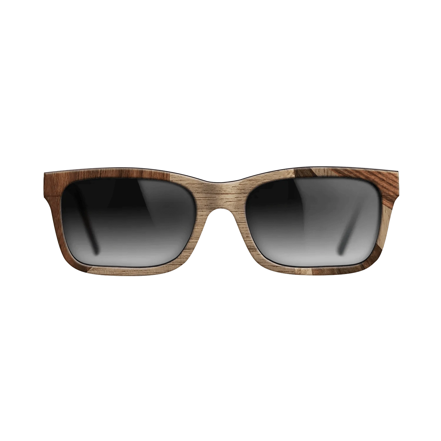 Ziricote Dark Quartered,Walnut: Straight Grain,Kingwood,Wenge,Walnut Claro Dark: Fractal - The Sage - Rectangle - 720 - SIRIS wood optic