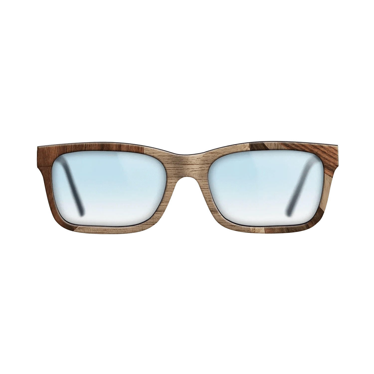 Ziricote Dark Quartered,Walnut: Straight Grain,Kingwood,Wenge,Walnut Claro Dark: Fractal - The Sage - Rectangle - 720 - SIRIS wood optic