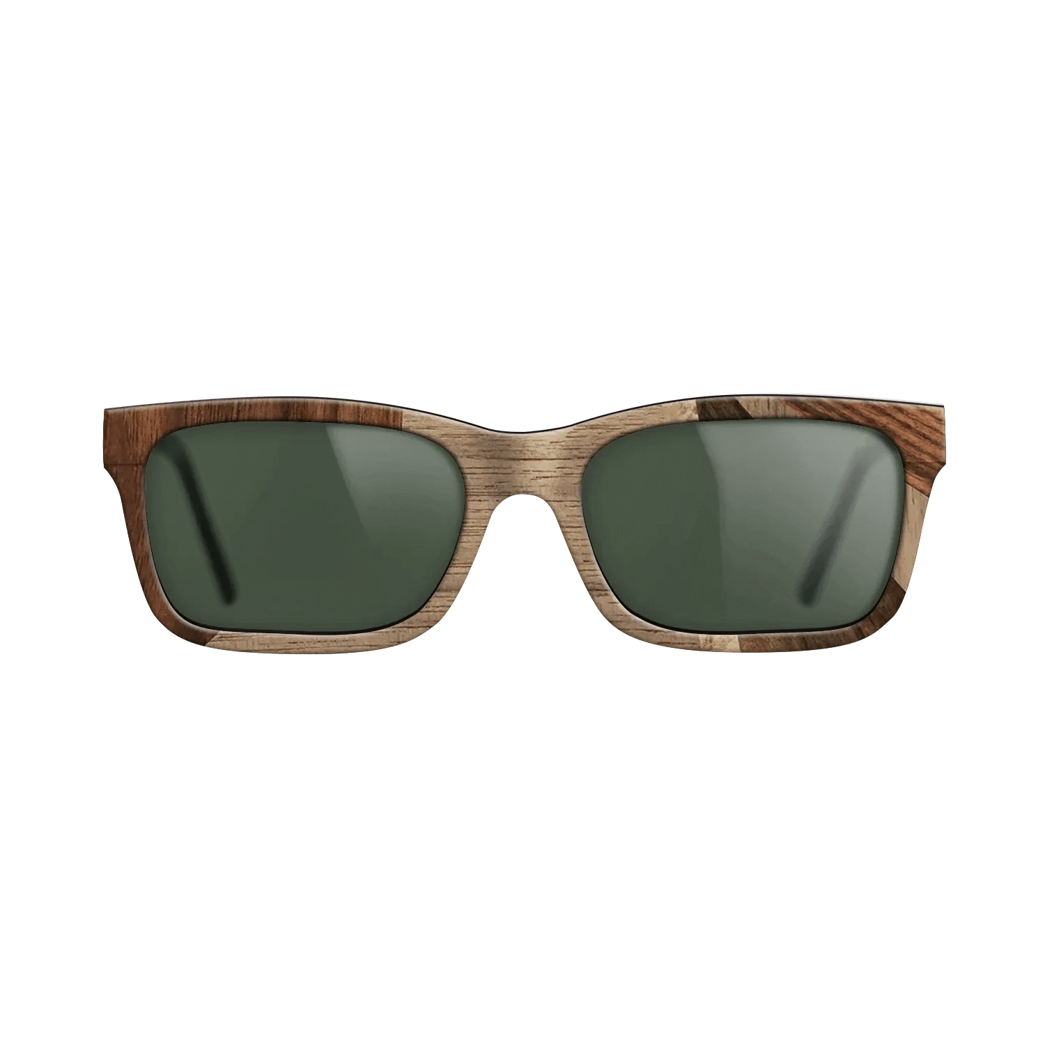 Ziricote Dark Quartered,Walnut: Straight Grain,Kingwood,Wenge,Walnut Claro Dark: Fractal - The Sage - Rectangle - 720 - SIRIS wood optic