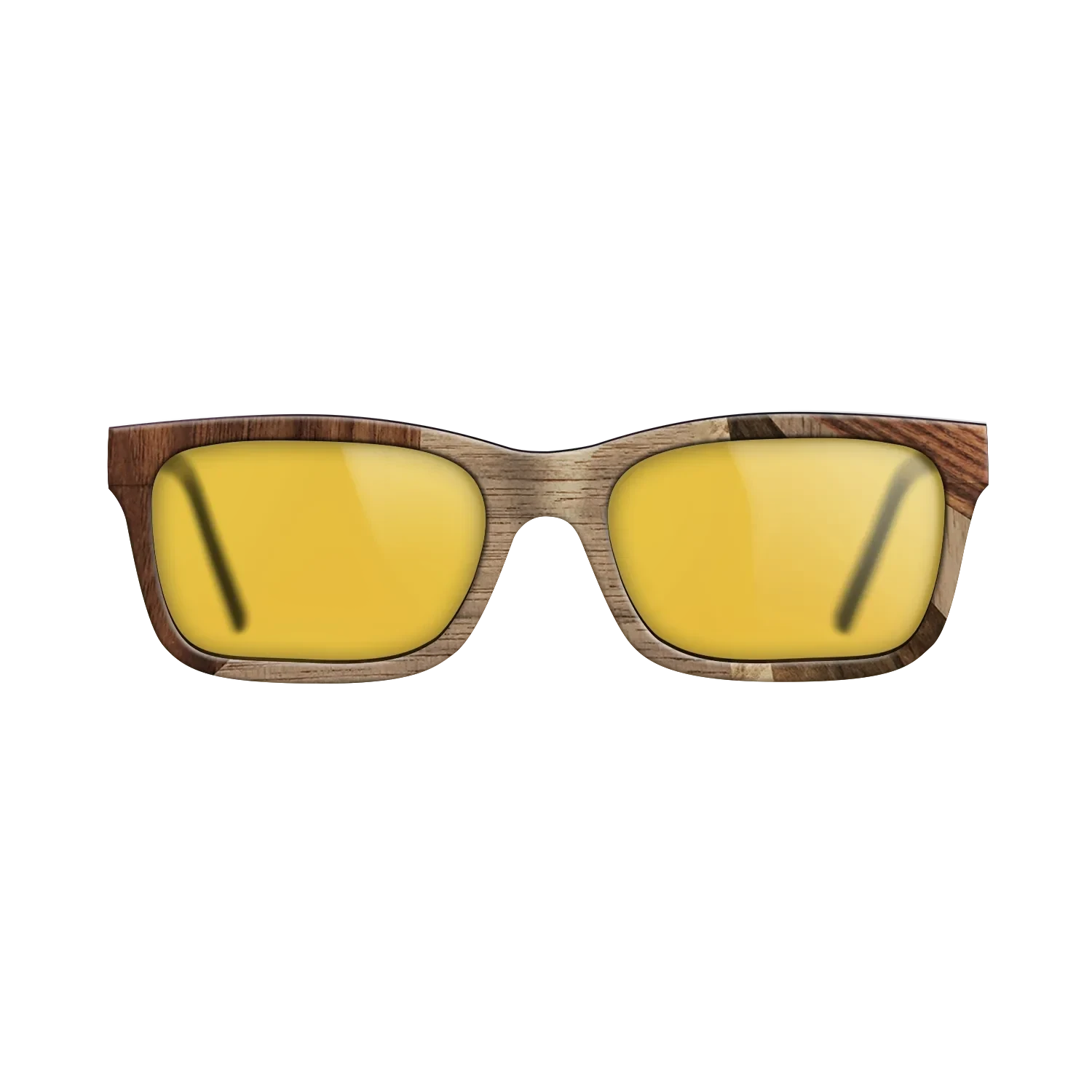 Ziricote Dark Quartered,Walnut: Straight Grain,Kingwood,Wenge,Walnut Claro Dark: Fractal - The Sage - Rectangle - 720 - SIRIS wood optic