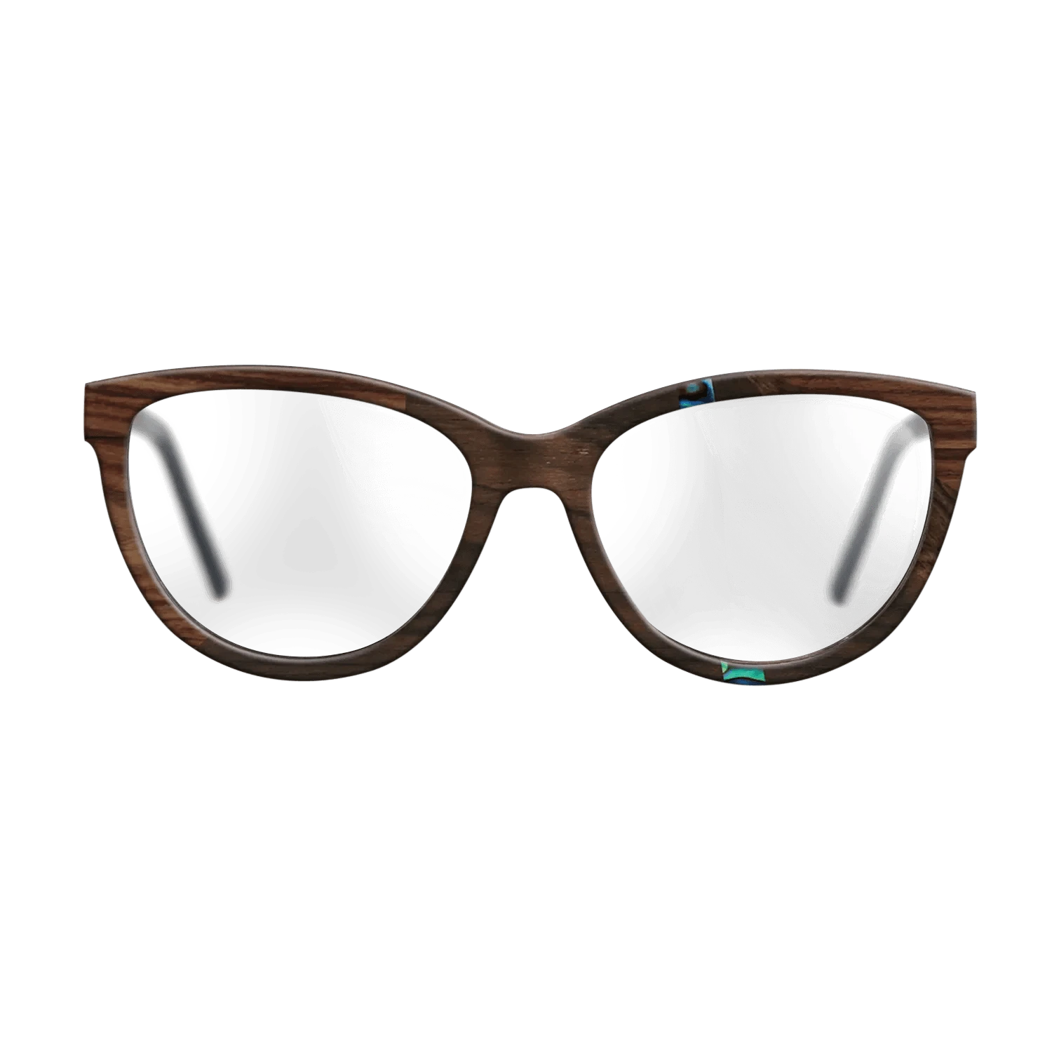 Ziricote Dark Quartered,Abalone Shell,Kingwood: Fractal - The Maiden - Cat - 1858 - SIRIS wood optic