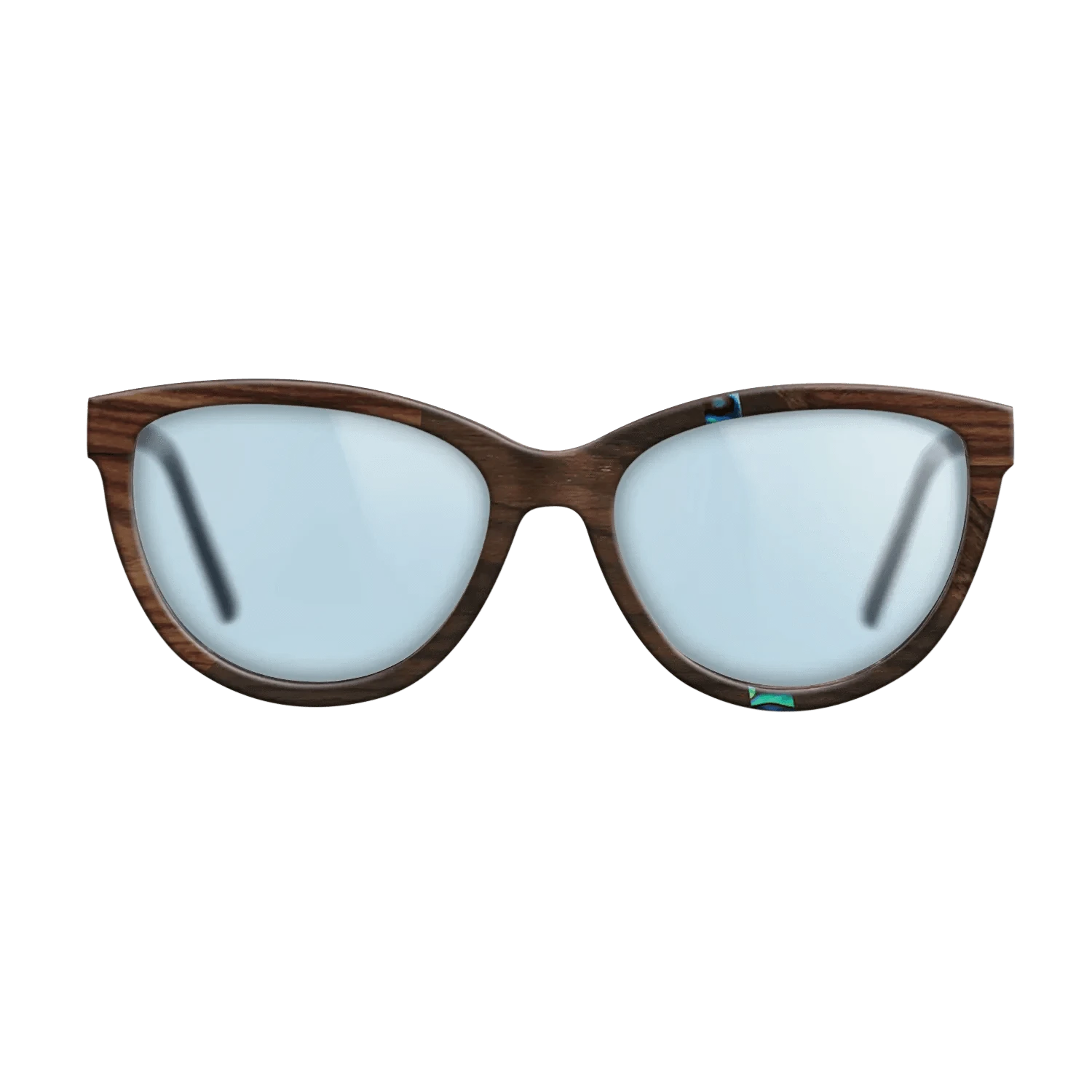 Ziricote Dark Quartered,Abalone Shell,Kingwood: Fractal - The Maiden - Cat - 1858 - SIRIS wood optic