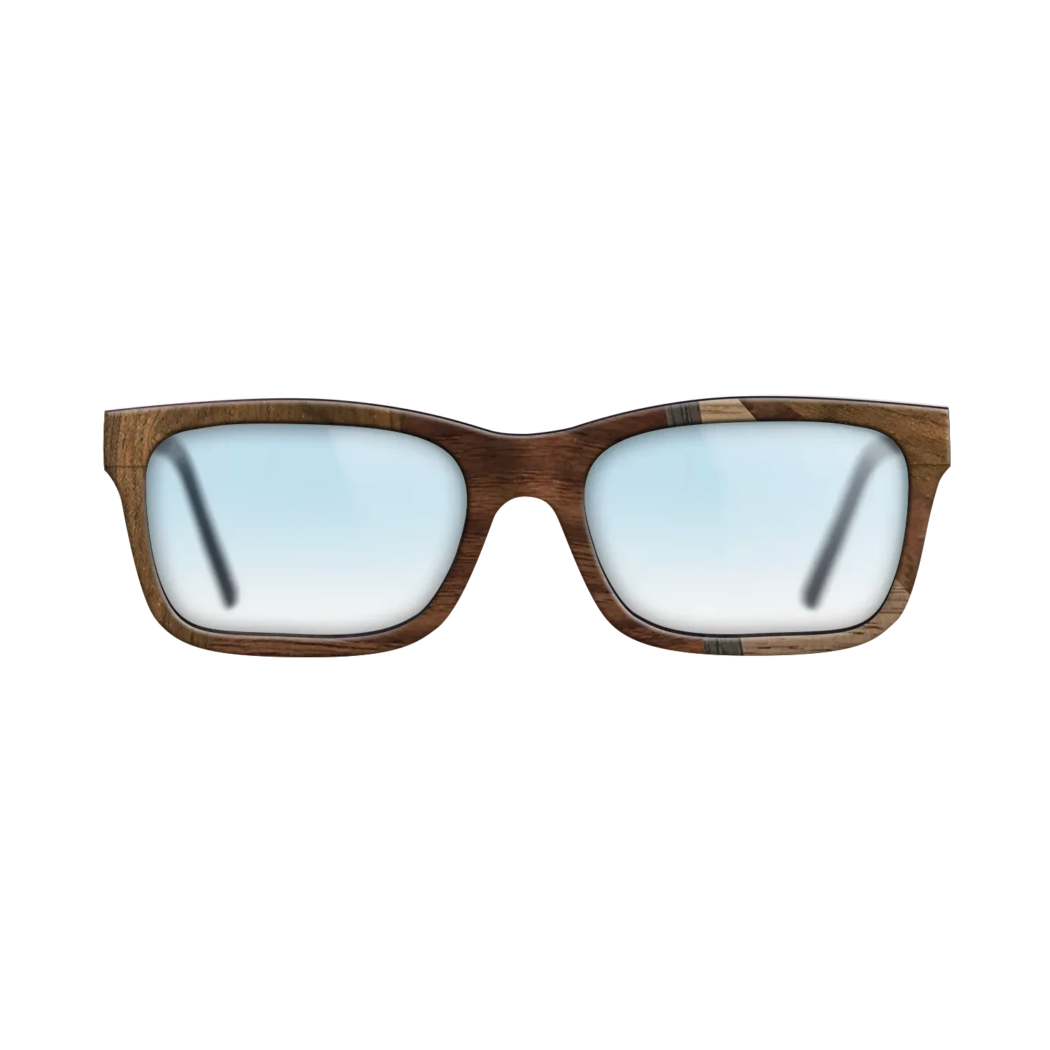 Walnut Claro Dark,Fumed Oak,Walnut Burl,Walnut: Straight Grain: Mosaic - The Sage - Rectangle - 1733 - SIRIS wood optic