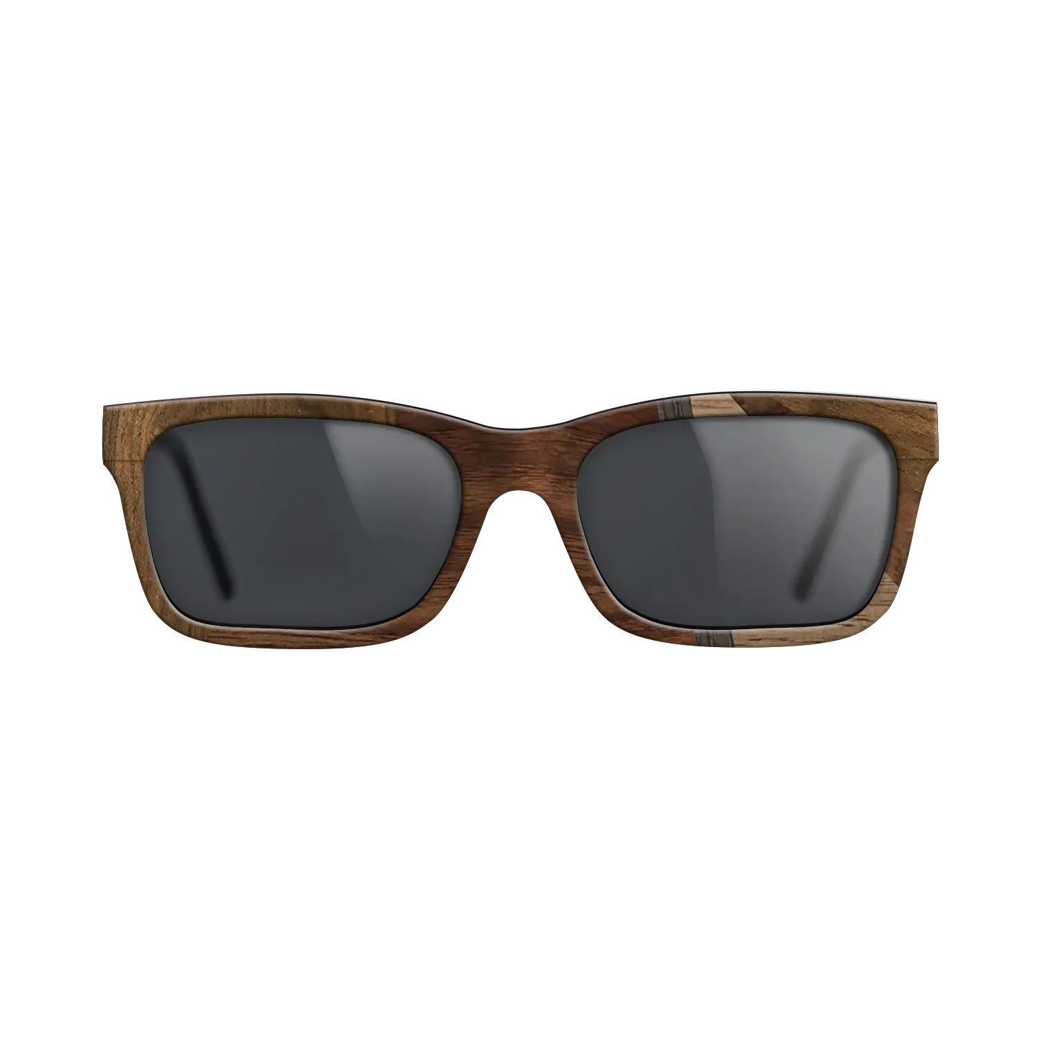 Walnut Claro Dark,Fumed Oak,Walnut Burl,Walnut: Straight Grain: Mosaic - The Sage - Rectangle - 1733 - SIRIS wood optic
