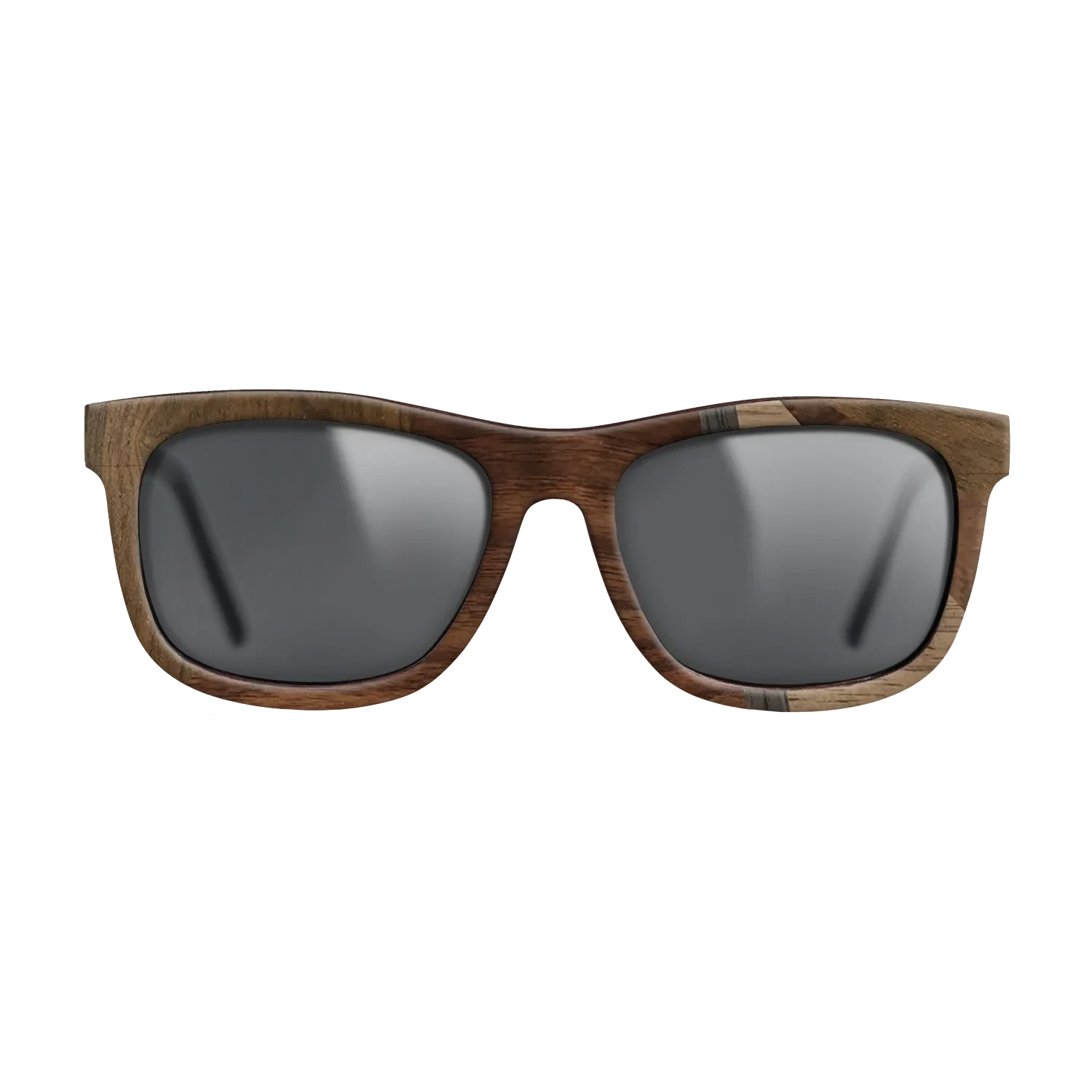Walnut Claro Dark,Fumed Oak,Walnut Burl,Walnut: Straight Grain: Mosaic - The Hero - Square - 1733 - SIRIS wood optic