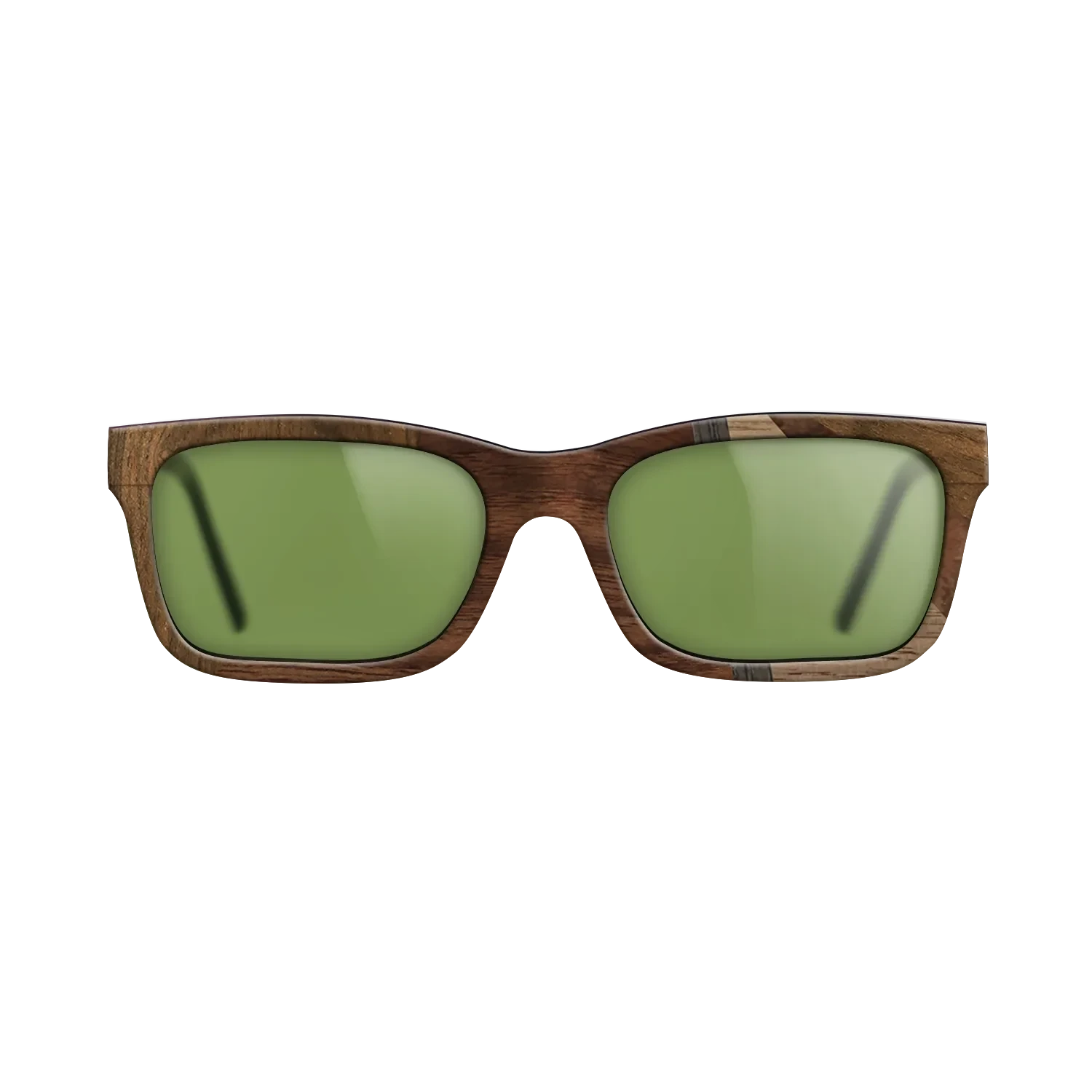 Walnut Claro Dark,Fumed Oak,Walnut Burl,Walnut: Straight Grain: Mosaic - The Sage - Rectangle - 1733 - SIRIS wood optic
