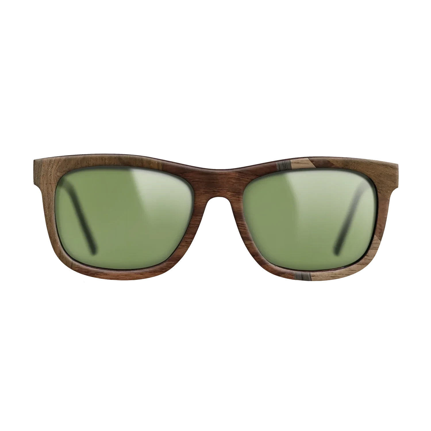 Walnut Claro Dark,Fumed Oak,Walnut Burl,Walnut: Straight Grain: Mosaic - The Hero - Square - 1733 - SIRIS wood optic