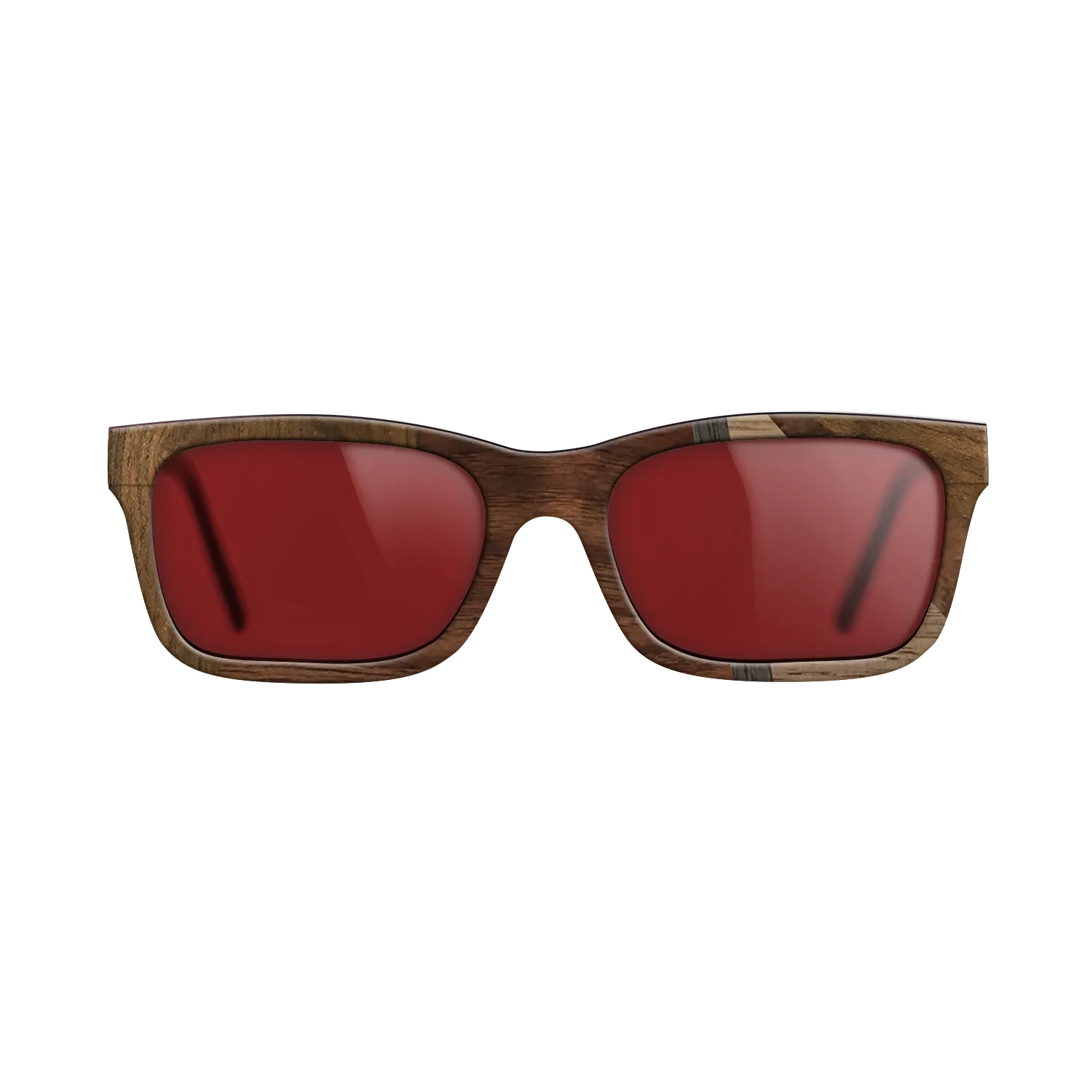 Walnut Claro Dark,Fumed Oak,Walnut Burl,Walnut: Straight Grain: Mosaic - The Sage - Rectangle - 1733 - SIRIS wood optic