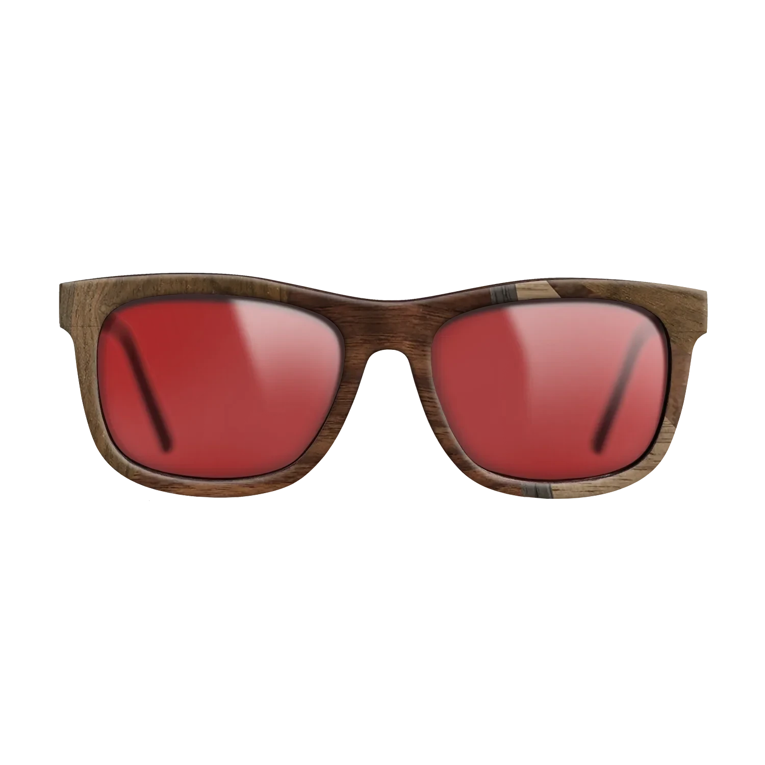 Walnut Claro Dark,Fumed Oak,Walnut Burl,Walnut: Straight Grain: Mosaic - The Hero - Square - 1733 - SIRIS wood optic