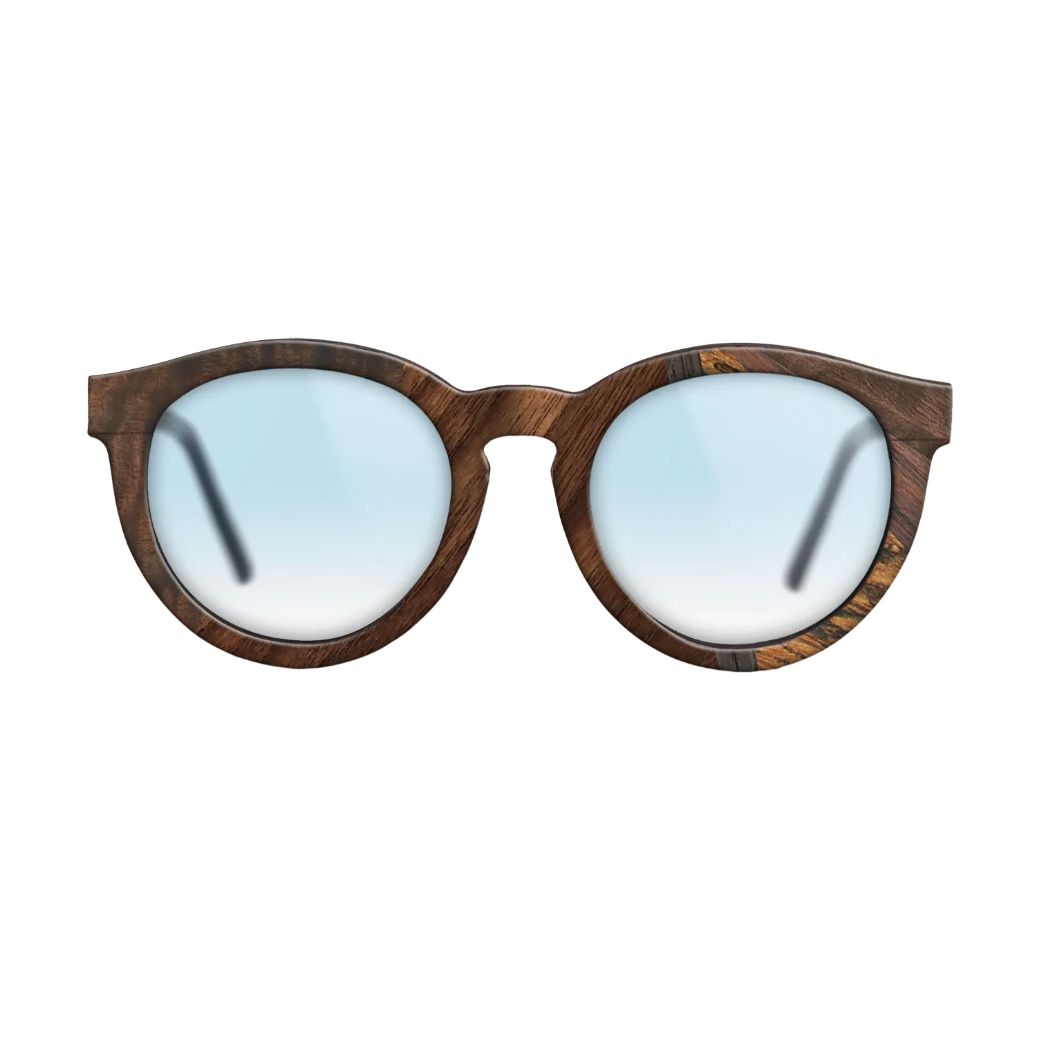 Santos Rosewood Dark,Fumed Oak,Bocote,Walnut Claro Dark,Fumed Eucalyptus: Mosaic - The Rebel - Round - 711 - SIRIS wood optic