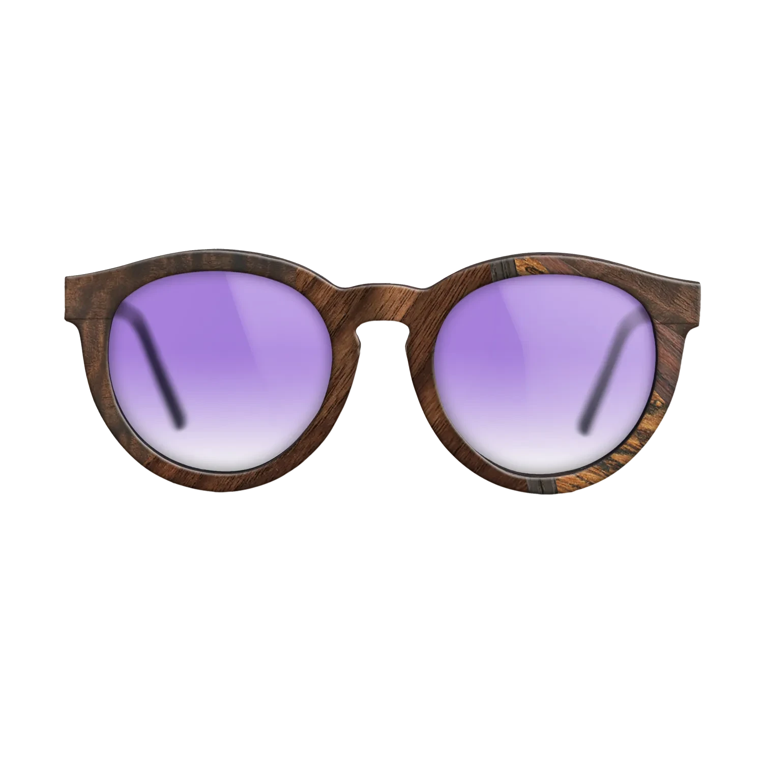 Santos Rosewood Dark,Fumed Oak,Bocote,Walnut Claro Dark,Fumed Eucalyptus: Mosaic - The Rebel - Round - 711 - SIRIS wood optic