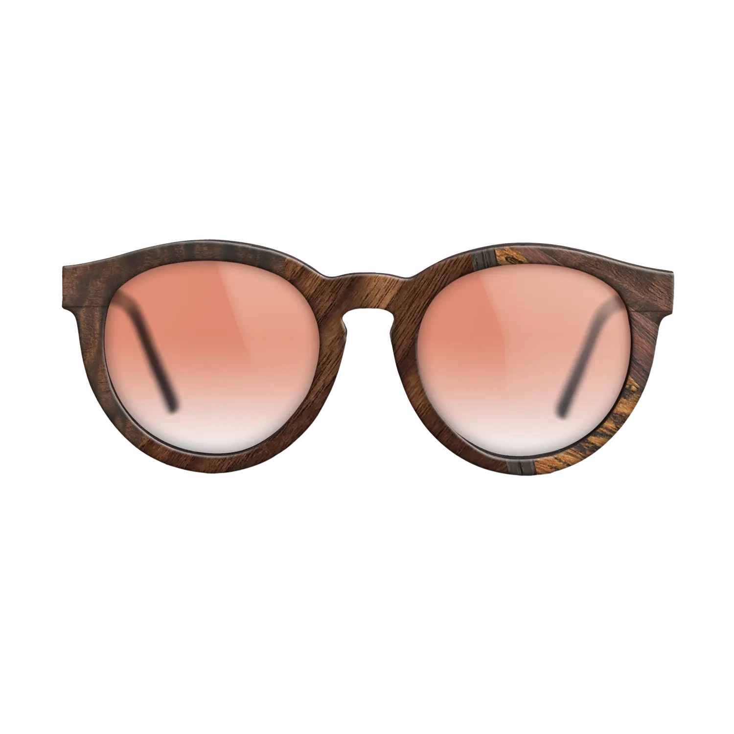 Santos Rosewood Dark,Fumed Oak,Bocote,Walnut Claro Dark,Fumed Eucalyptus: Mosaic - The Rebel - Round - 711 - SIRIS wood optic