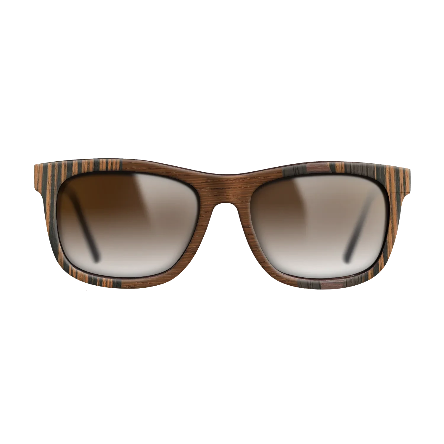 Italian Ebony,Wenge,Walnut: Straight Grain,Rosewood Reconstituted,Fumed Oak: Fractal - The Hero - Square - 1615 - SIRIS wood optic