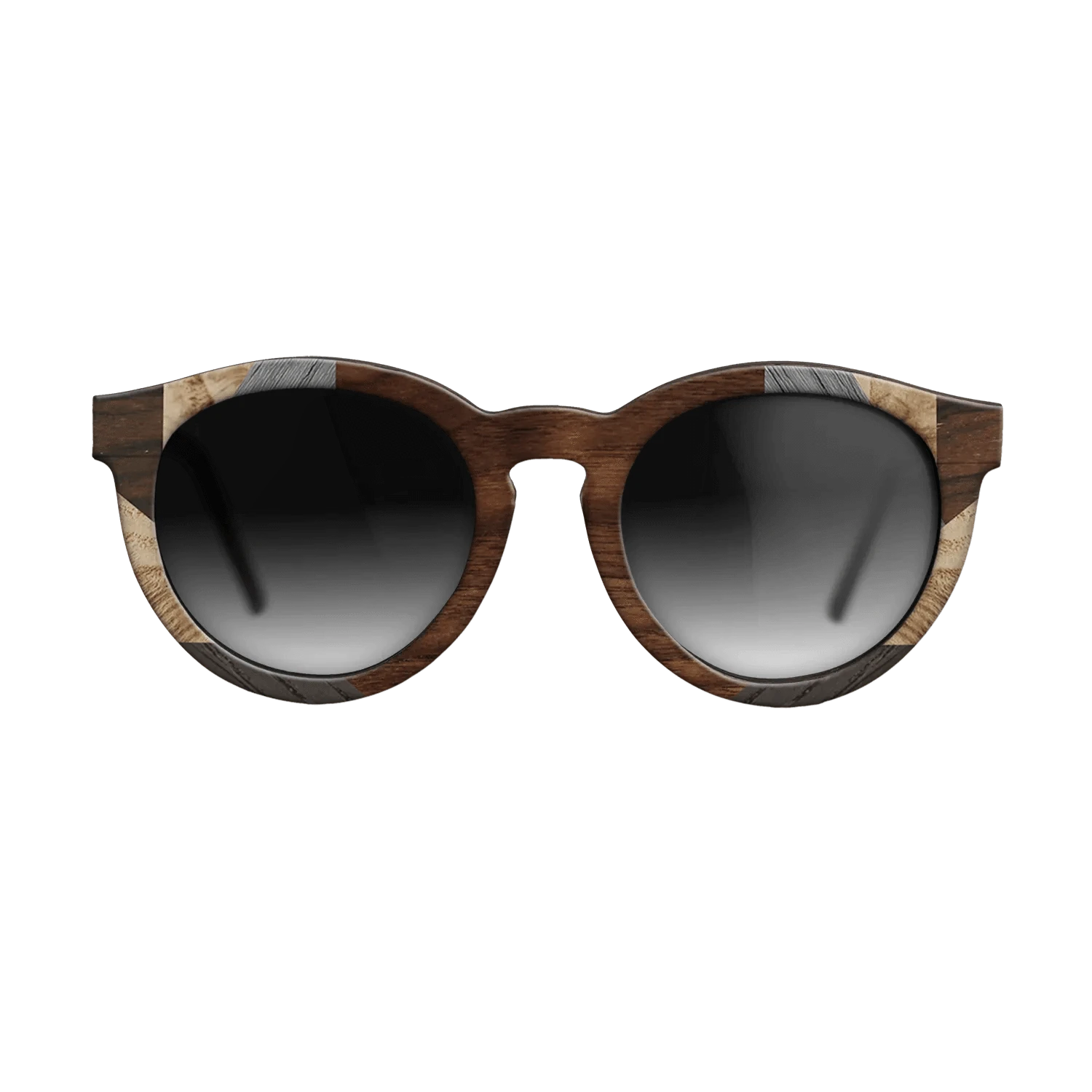 Olive Burl,Walnut Claro Dark,Poplar Dyed: Grey,Fumed Oak,Santos Rosewood Dark: Recursive - The Rebel - Round - 841 - SIRIS wood optic