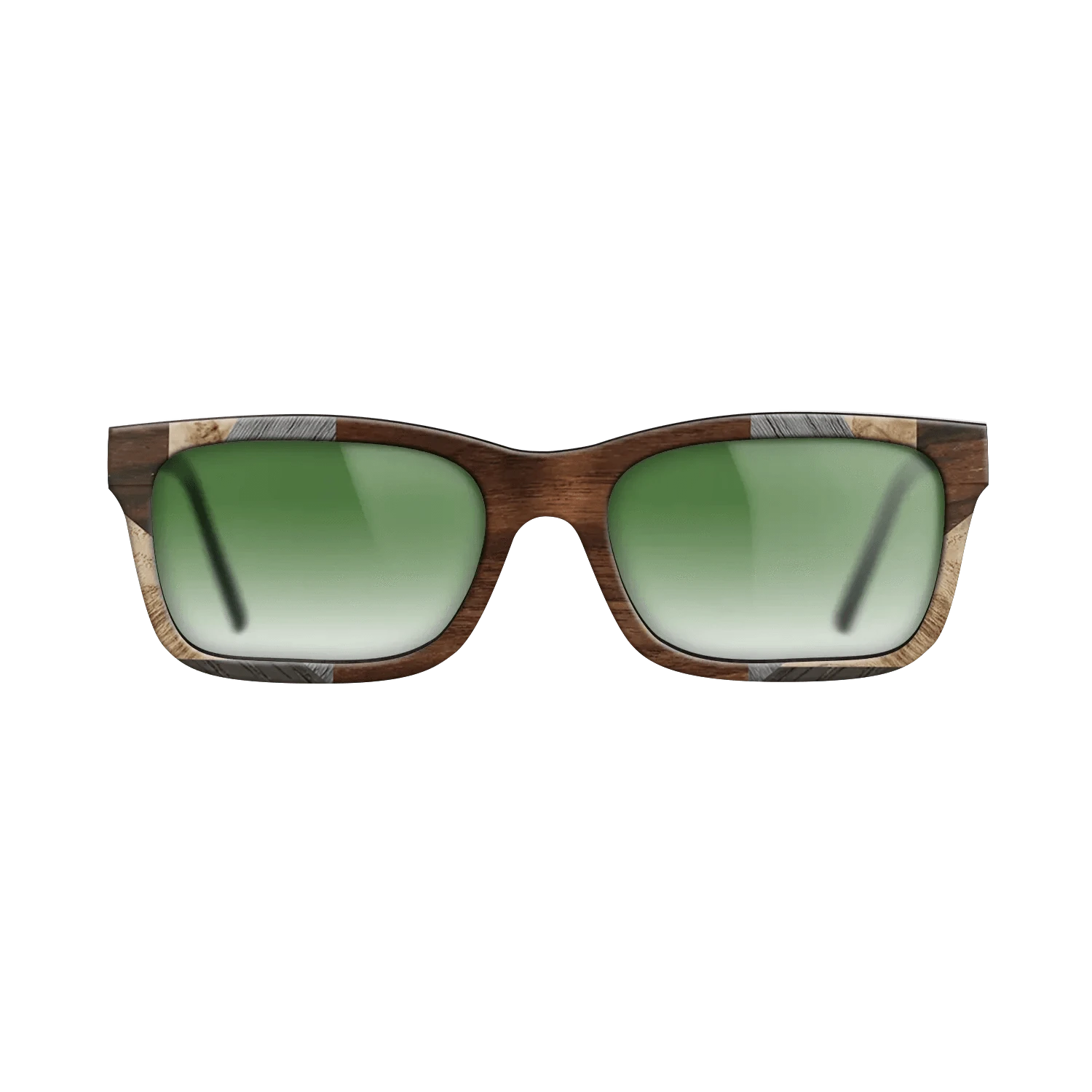 Olive Burl,Walnut Claro Dark,Poplar Dyed: Grey,Fumed Oak,Santos Rosewood Dark: Recursive - The Sage - Rectangle - 841 - SIRIS wood optic