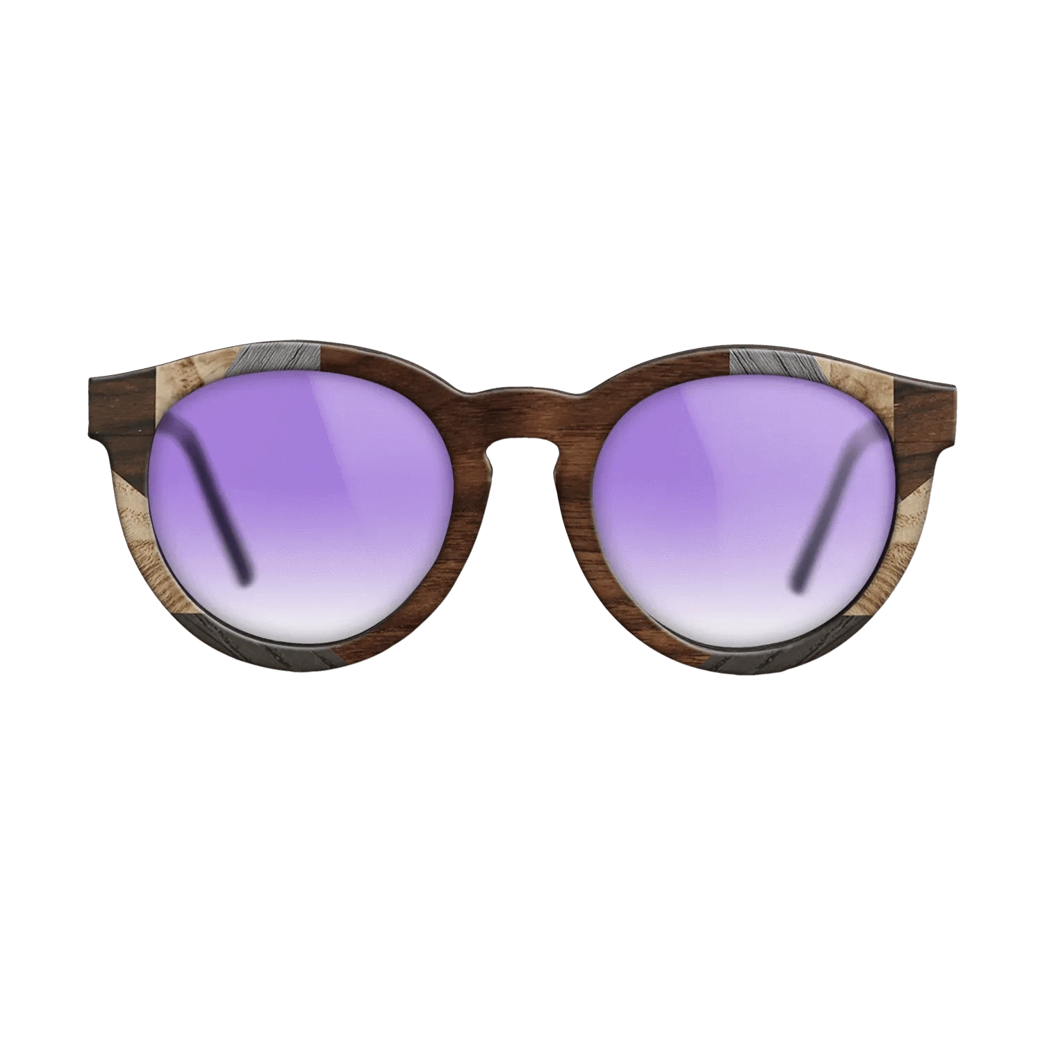 Olive Burl,Walnut Claro Dark,Poplar Dyed: Grey,Fumed Oak,Santos Rosewood Dark: Recursive - The Rebel - Round - 841 - SIRIS wood optic