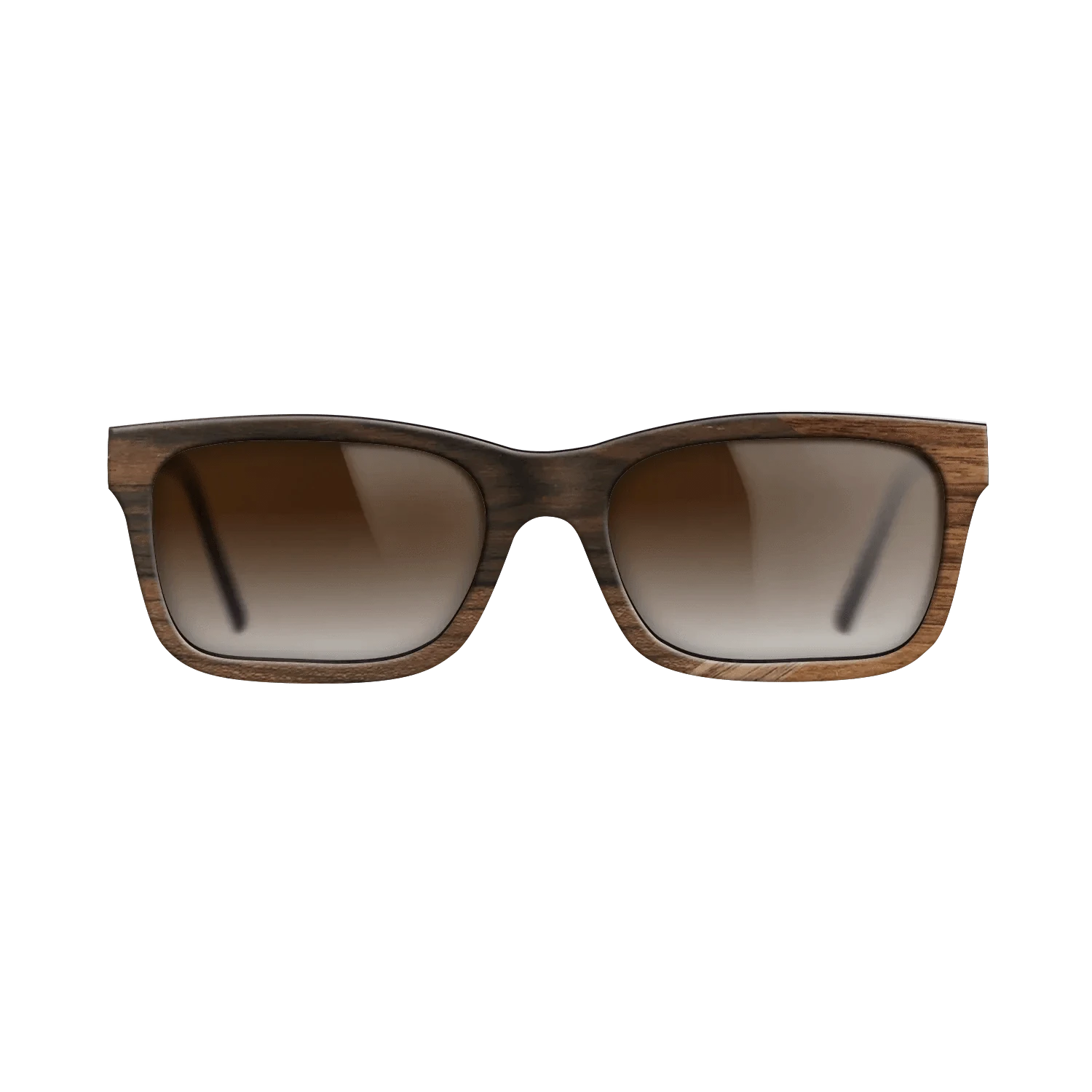 Ziricote Dark Quartered,Walnut: Straight Grain,Walnut Claro Light,Fumed Eucalyptus: Mosaic - The Sage - Rectangle - 1140 - SIRIS wood optic