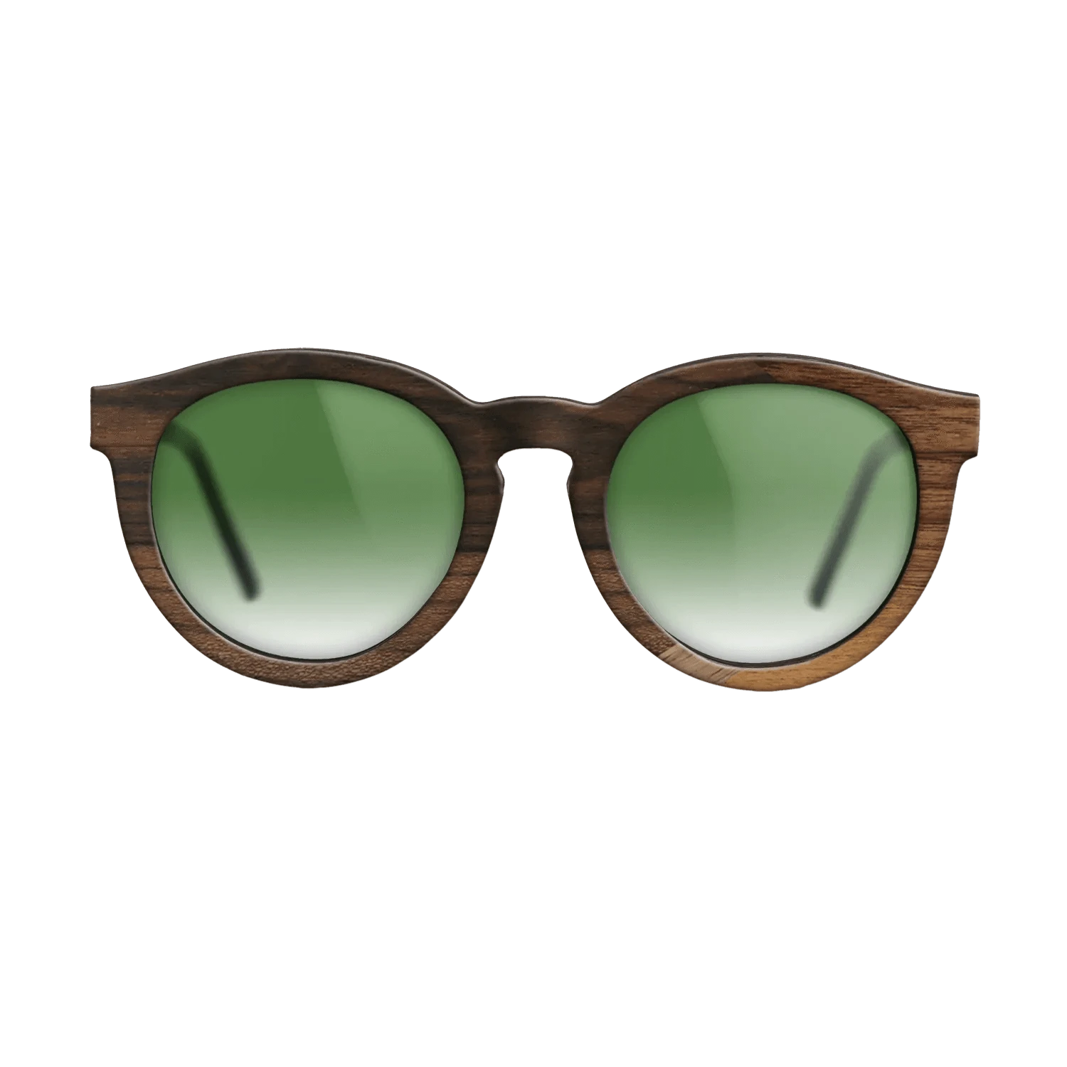 Ziricote Dark Quartered,Walnut: Straight Grain,Walnut Claro Light,Fumed Eucalyptus: Mosaic - The Rebel - Round - 1140 - SIRIS wood optic