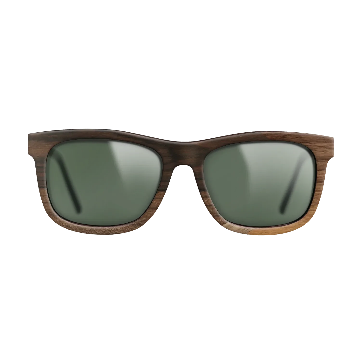Ziricote Dark Quartered,Walnut: Straight Grain,Walnut Claro Light,Fumed Eucalyptus: Mosaic - The Hero - Square - 1140 - SIRIS wood optic