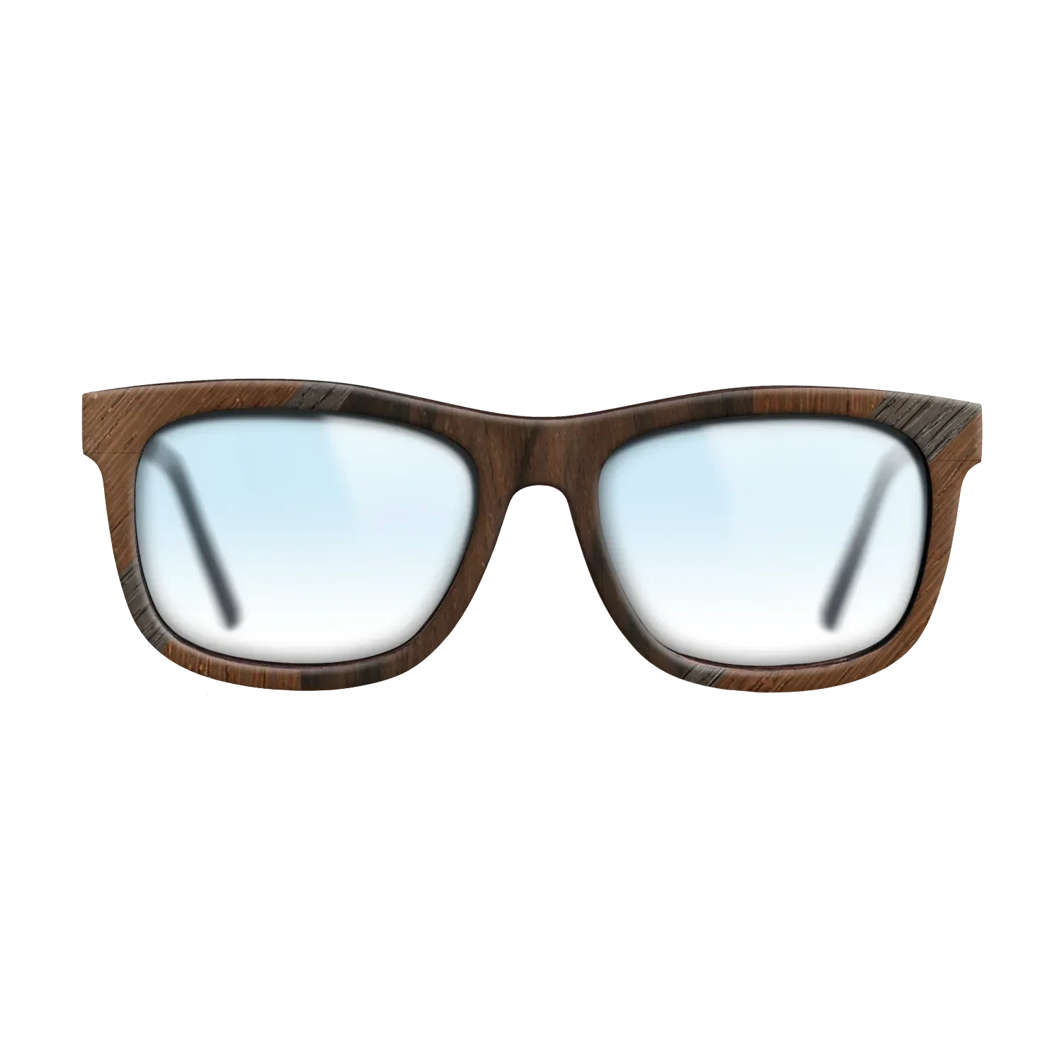 Ziricote Dark Quartered,Fumed Oak,Walnut: Straight Grain,Wenge: Recursive - The Hero - Square - 794 - SIRIS wood optic