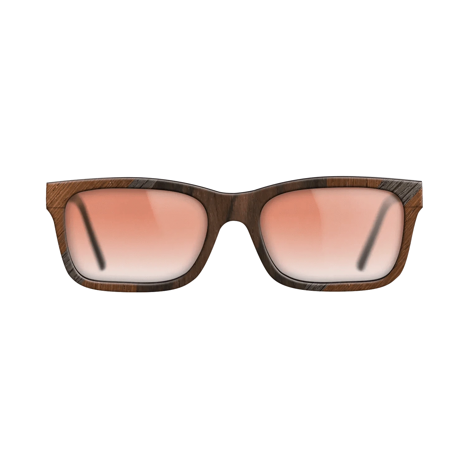 Ziricote Dark Quartered,Fumed Oak,Walnut: Straight Grain,Wenge: Recursive - The Sage - Rectangle - 794 - SIRIS wood optic