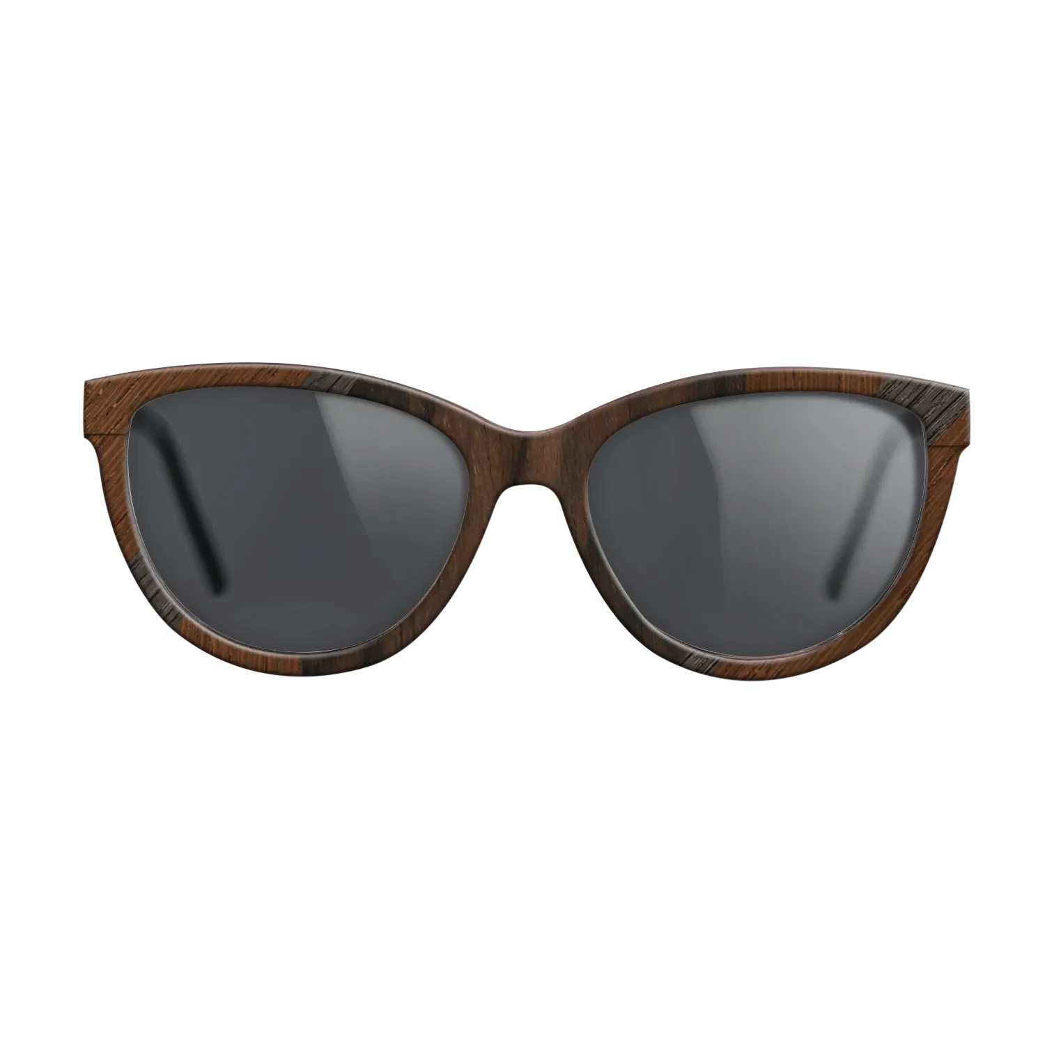 Ziricote Dark Quartered,Fumed Oak,Walnut: Straight Grain,Wenge: Recursive - The Maiden - Cat - 794 - SIRIS wood optic