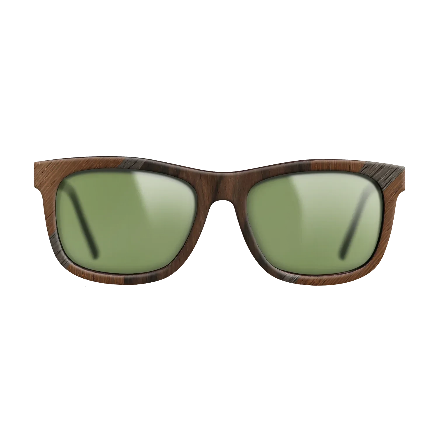 Ziricote Dark Quartered,Fumed Oak,Walnut: Straight Grain,Wenge: Recursive - The Hero - Square - 794 - SIRIS wood optic