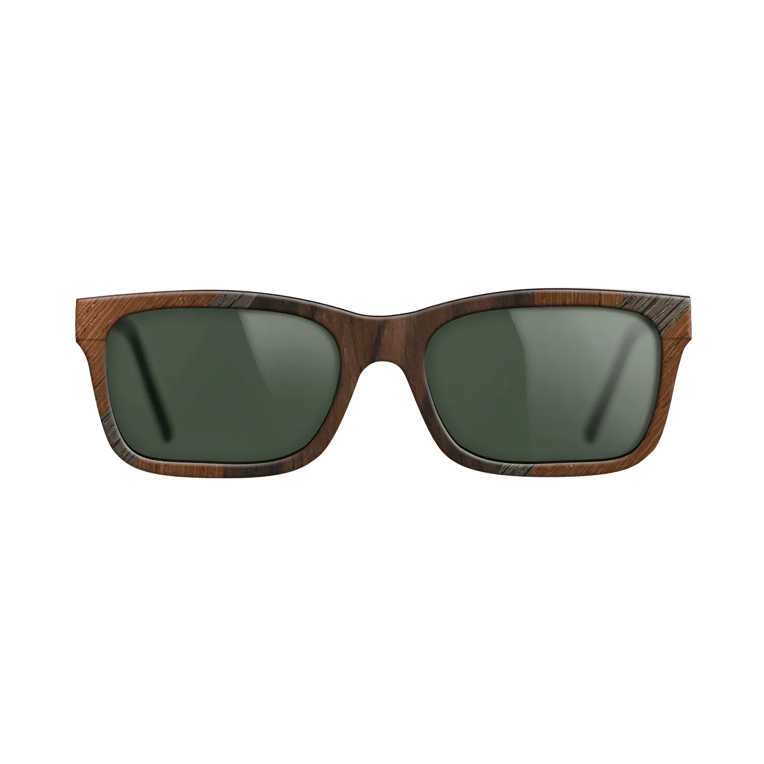 Ziricote Dark Quartered,Fumed Oak,Walnut: Straight Grain,Wenge: Recursive - The Sage - Rectangle - 794 - SIRIS wood optic