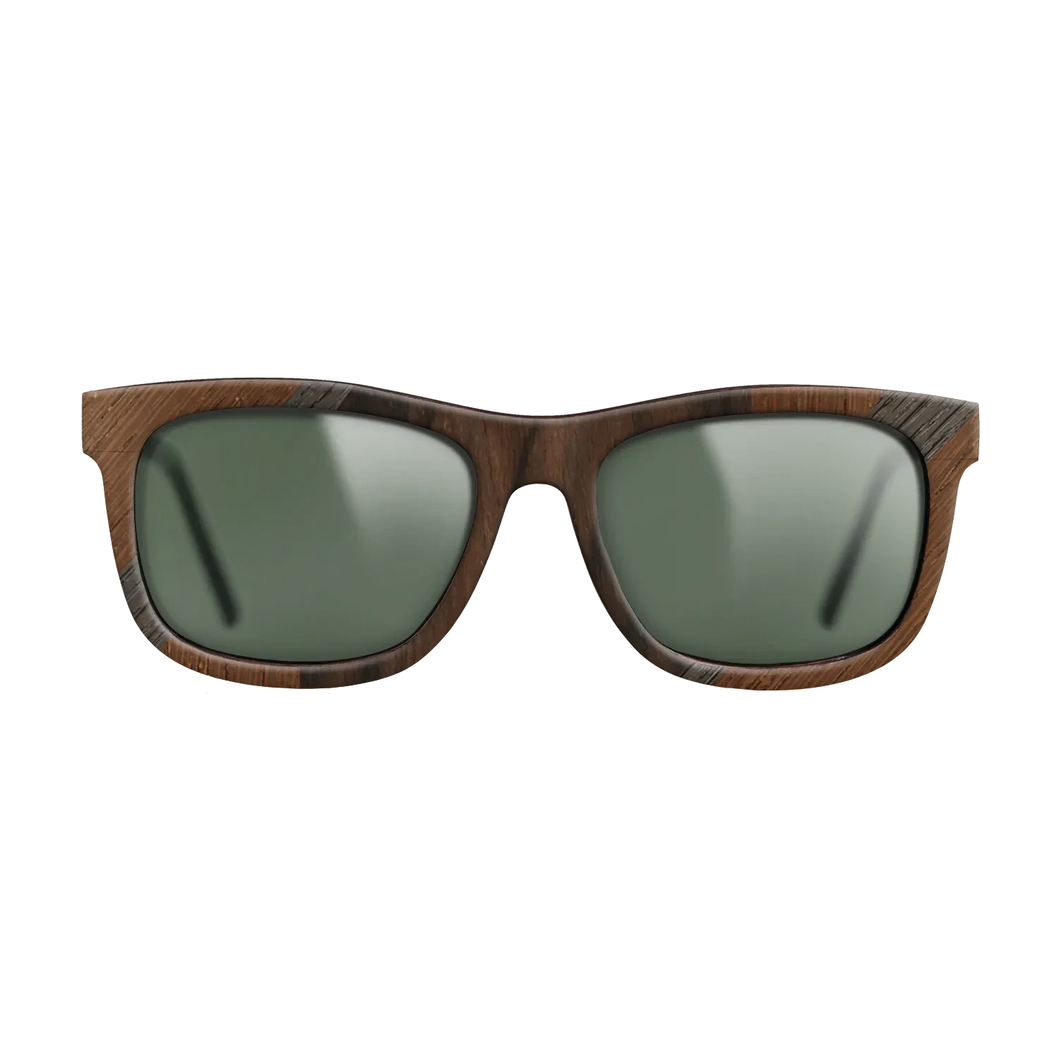 Ziricote Dark Quartered,Fumed Oak,Walnut: Straight Grain,Wenge: Recursive - The Hero - Square - 794 - SIRIS wood optic