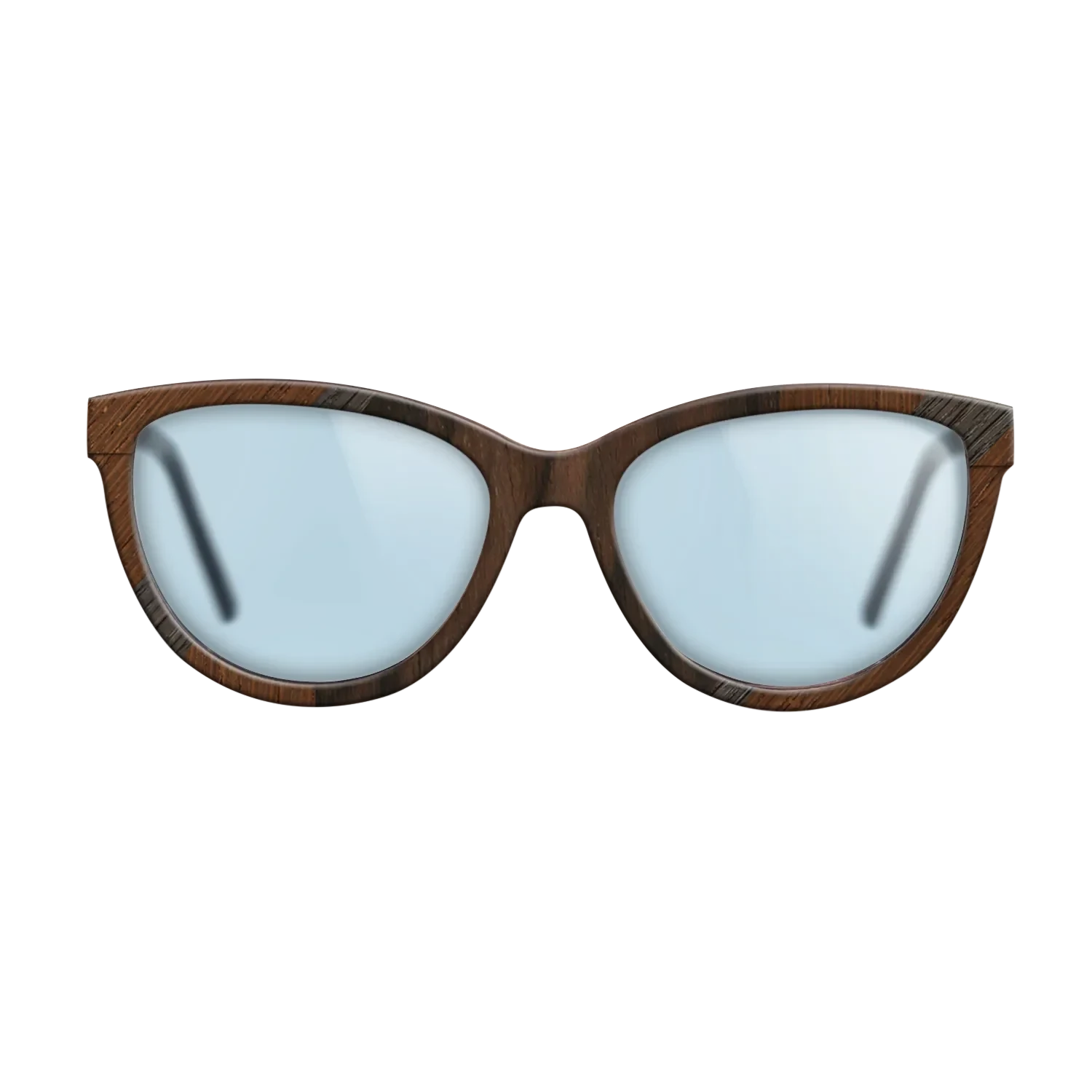 Ziricote Dark Quartered,Fumed Oak,Walnut: Straight Grain,Wenge: Recursive - The Maiden - Cat - 794 - SIRIS wood optic