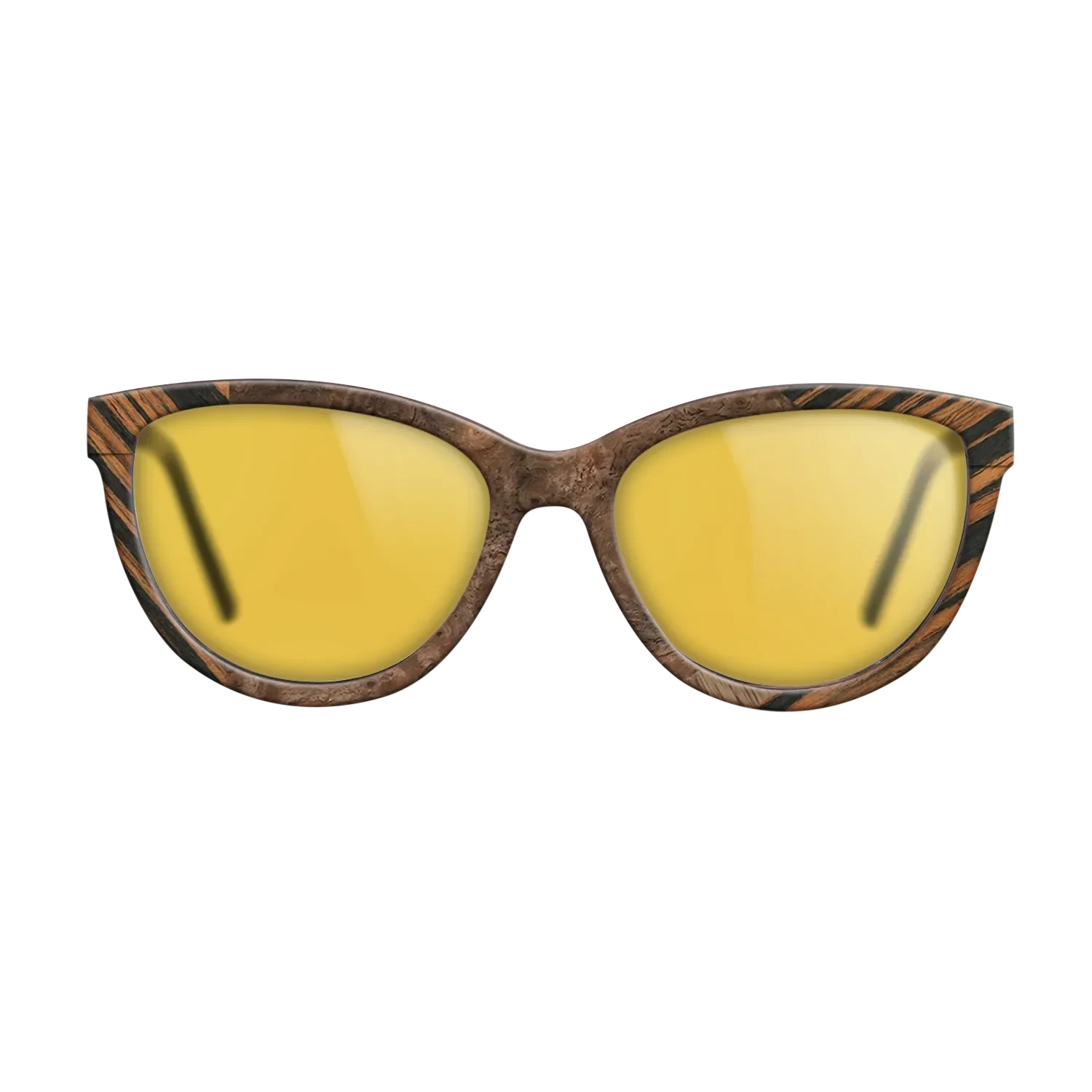 Italian Ebony,Ziricote Dark Quartered,Walnut Burl,Walnut: Straight Grain: Fractal - The Maiden - Cat - 1513 - SIRIS wood optic