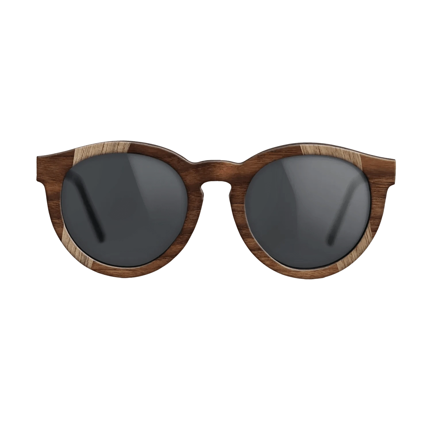Walnut: Straight Grain,Walnut Claro Dark,Fumed Oak: Recursive - The Rebel - Round - 1163 - SIRIS wood optic