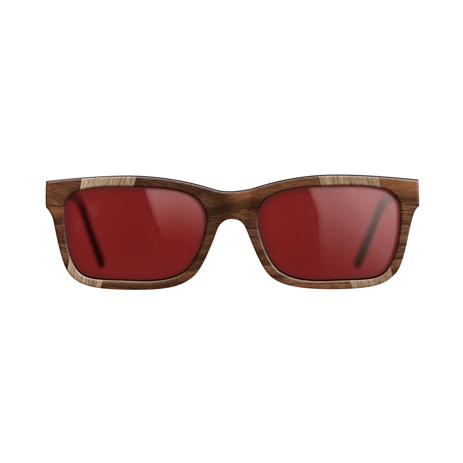 Walnut: Straight Grain,Walnut Claro Dark,Fumed Oak: Recursive - The Sage - Rectangle - 1163 - SIRIS wood optic