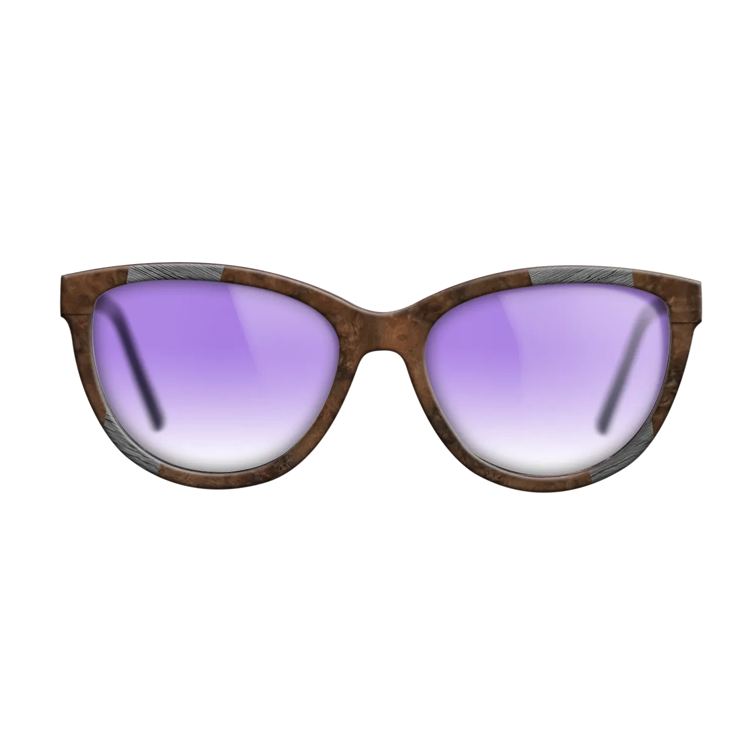 Poplar Dyed: Grey,Walnut Burl,Fumed Oak: Recursive - The Maiden - Cat - 1734 - SIRIS wood optic