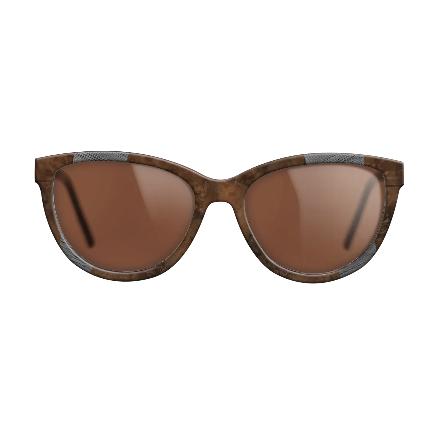 Poplar Dyed: Grey,Walnut Burl,Fumed Oak: Recursive - The Maiden - Cat - 1734 - SIRIS wood optic