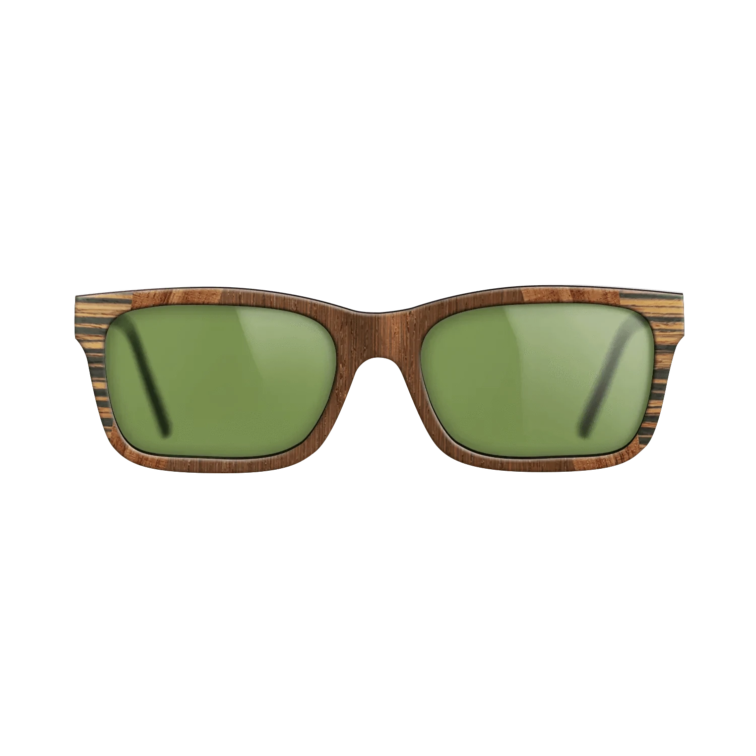 Koa,Wenge,Italian Ebony: Recursive - The Sage - Rectangle - 988 - SIRIS wood optic
