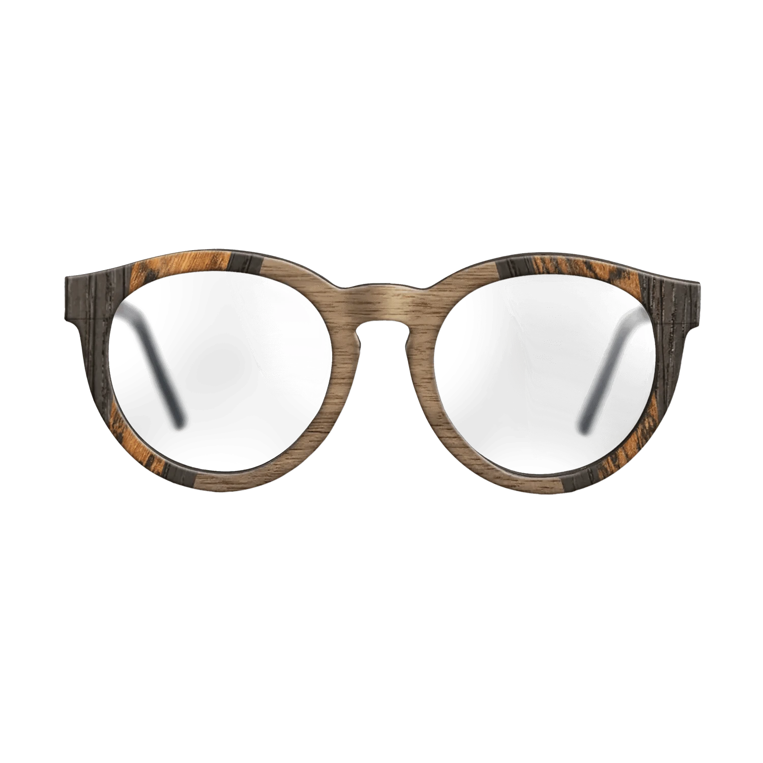 Walnut: Straight Grain,Fumed Oak,Bocote,Santos Rosewood Dark: Recursive - The Rebel - Round - 1823 - SIRIS wood optic