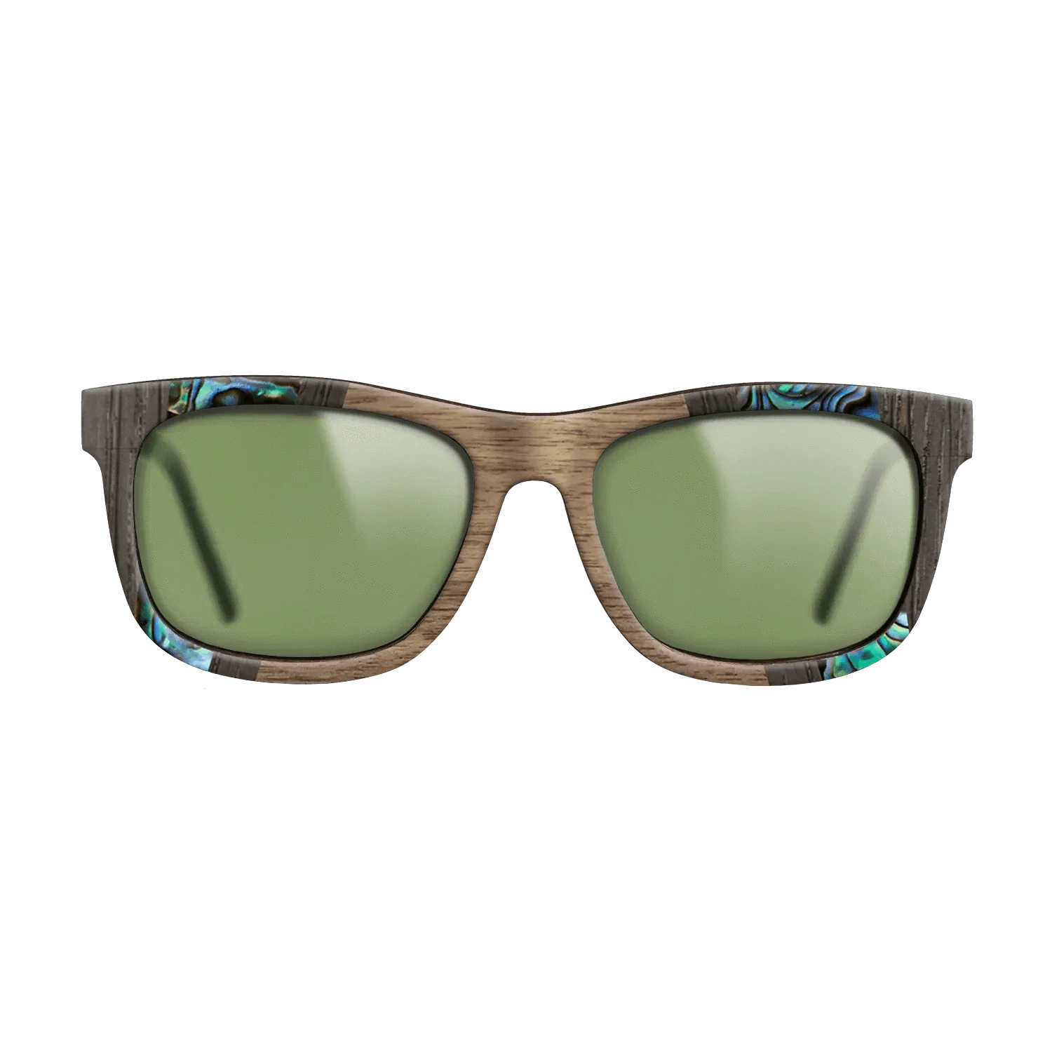 Walnut: Straight Grain,Abalone Shell,Fumed Oak,Kingwood: Recursive - The Hero - Square - 1761 - SIRIS wood optic