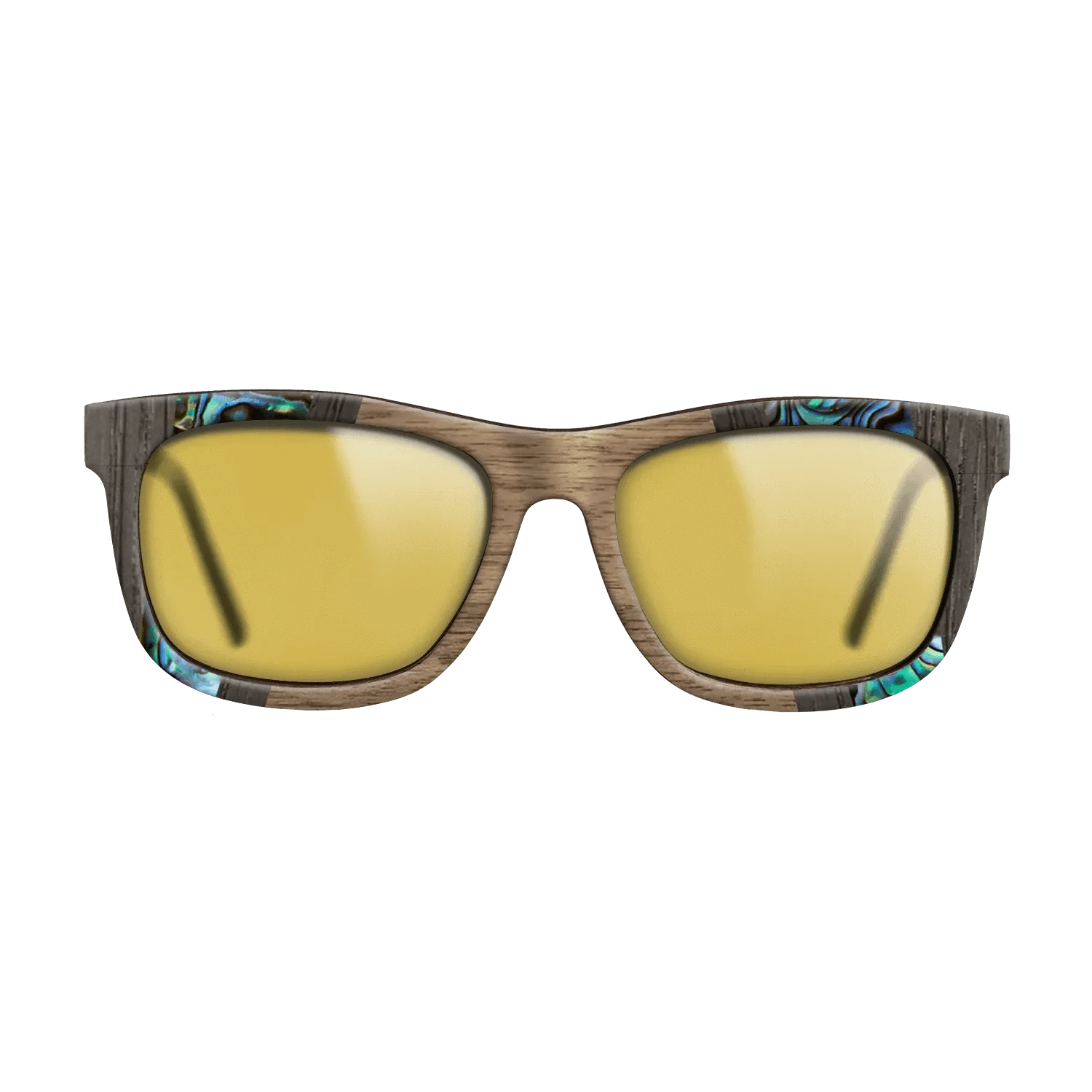 Walnut: Straight Grain,Abalone Shell,Fumed Oak,Kingwood: Recursive - The Hero - Square - 1761 - SIRIS wood optic