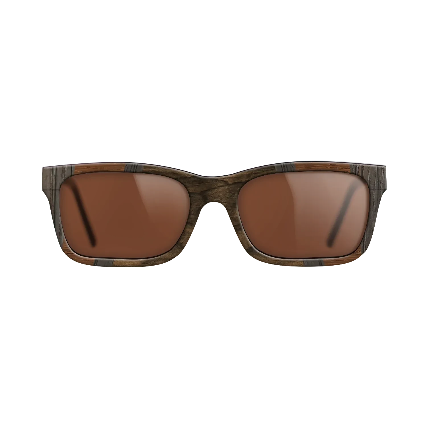 Ziricote Dark Quartered,Wenge,Walnut: Straight Grain,Fumed Oak: Recursive - The Sage - Rectangle - 1586 - SIRIS wood optic
