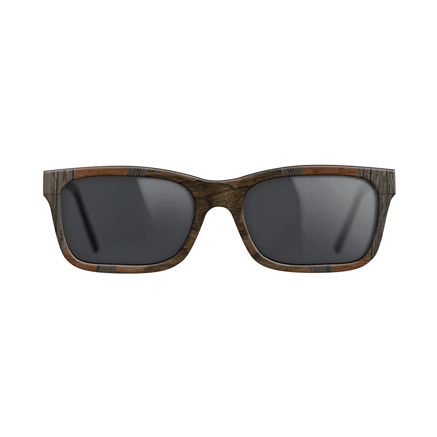 Ziricote Dark Quartered,Wenge,Walnut: Straight Grain,Fumed Oak: Recursive - The Sage - Rectangle - 1586 - SIRIS wood optic